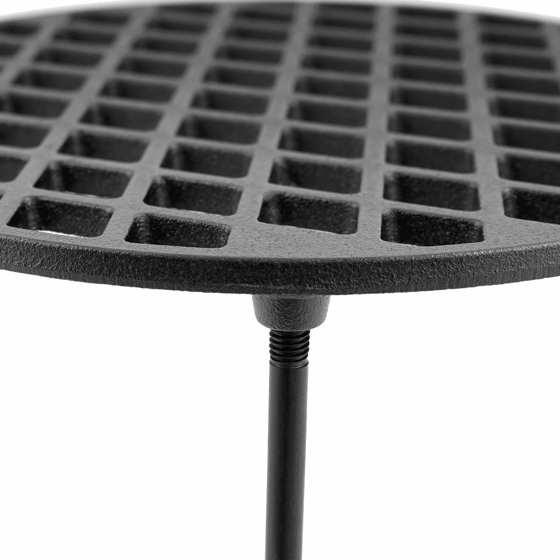 BBQ-Toro Żeliwny ruszt do grillowania, Ø 30 cm, z 3 nogami, okrągły, podstawka pod garnek Dutch Oven