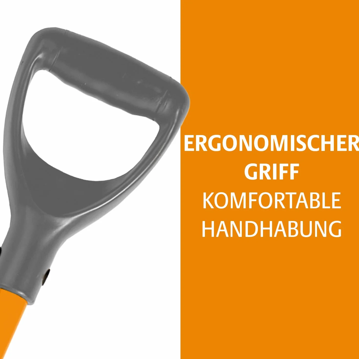 3 PAGEN® Łopata z piłą do korzeni, końcówka ze stali węglowej z ostrymi zębami, łopata ogrodnicza 114 cm, z ergonomicznym uchwytem i szeroką krawędzią do stepping - wysokiej jakości ostrze łopaty do