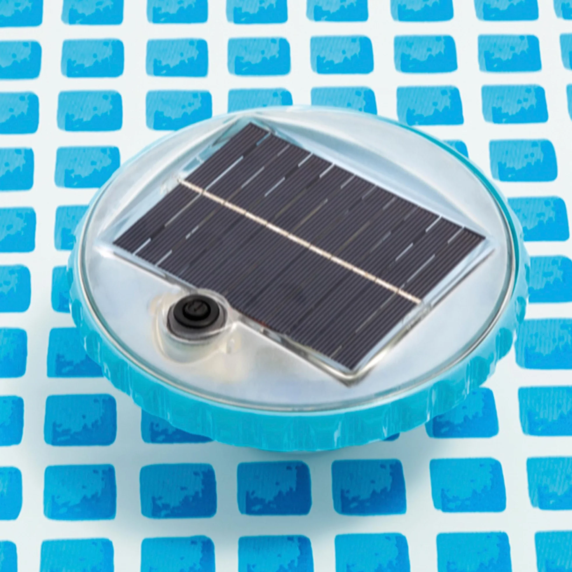 Intex Led Floating Solar Lampa do Basenu, Biały/Niebieski, Ø 16.8 cm