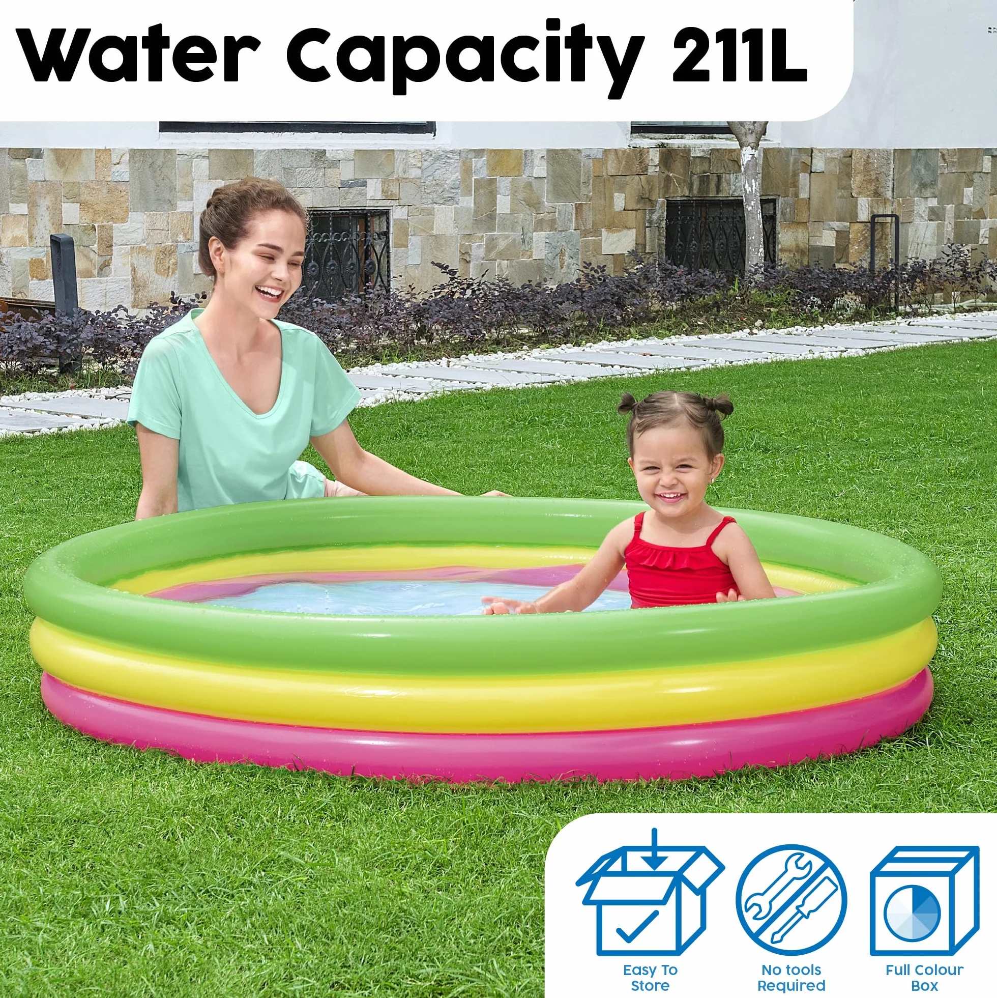 Bestway Summer Set Pool Φ60" x H12" / Φ1.52M x H30Cm