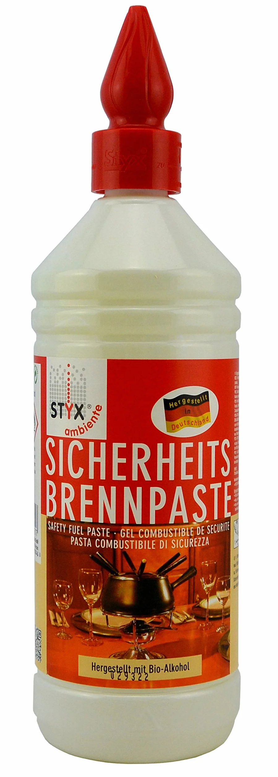 STYX pasta do rozpalania żel opałowy 1000 ml