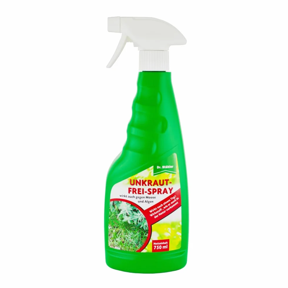 Dr. Stähler 001816 środek do zwalczania chwastów spray o natychmiastowym działaniu, 750 ml