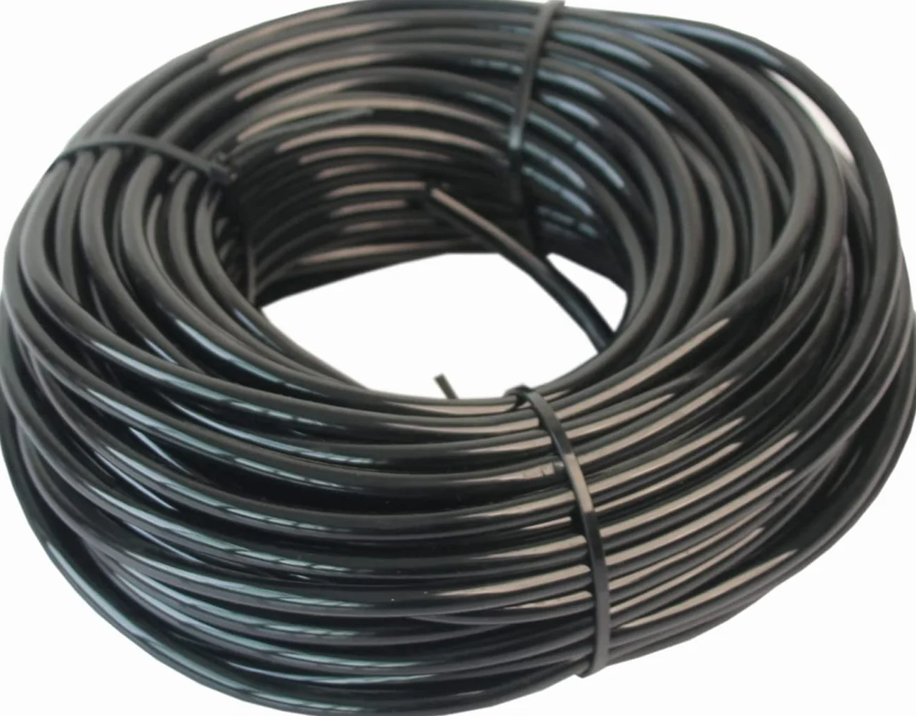 Hydrogarden wąż do nawadniania kropelkowego 20m ID 4mm O.D 7mm czarny