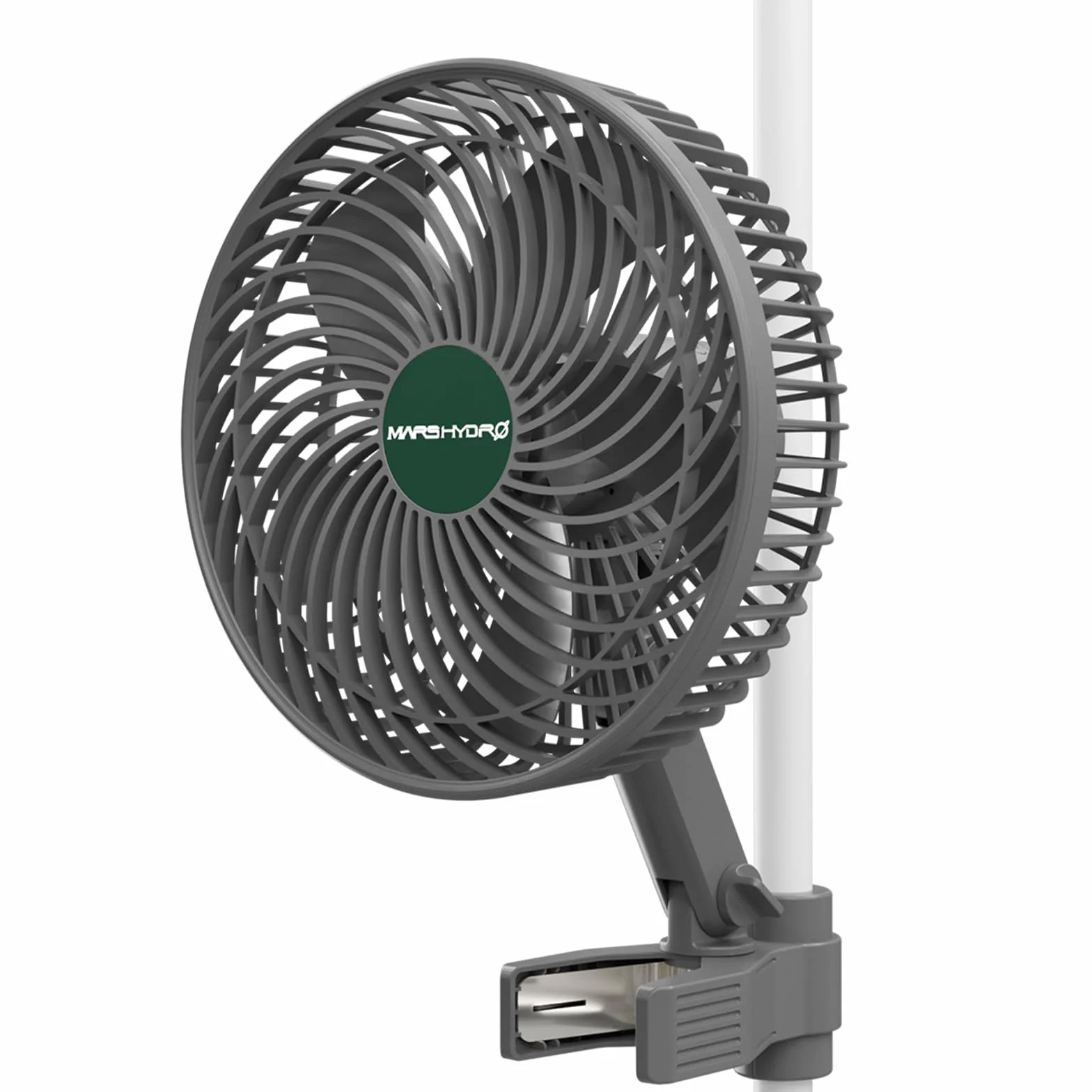 Mars Hydro 15 cm klips na wentylator do uprawy namiotu, mocny oscylacyjny wentylator z klipsem o niskim poziomie hałasu 10 W, wentylator do uprawy roślin hydroponicznych