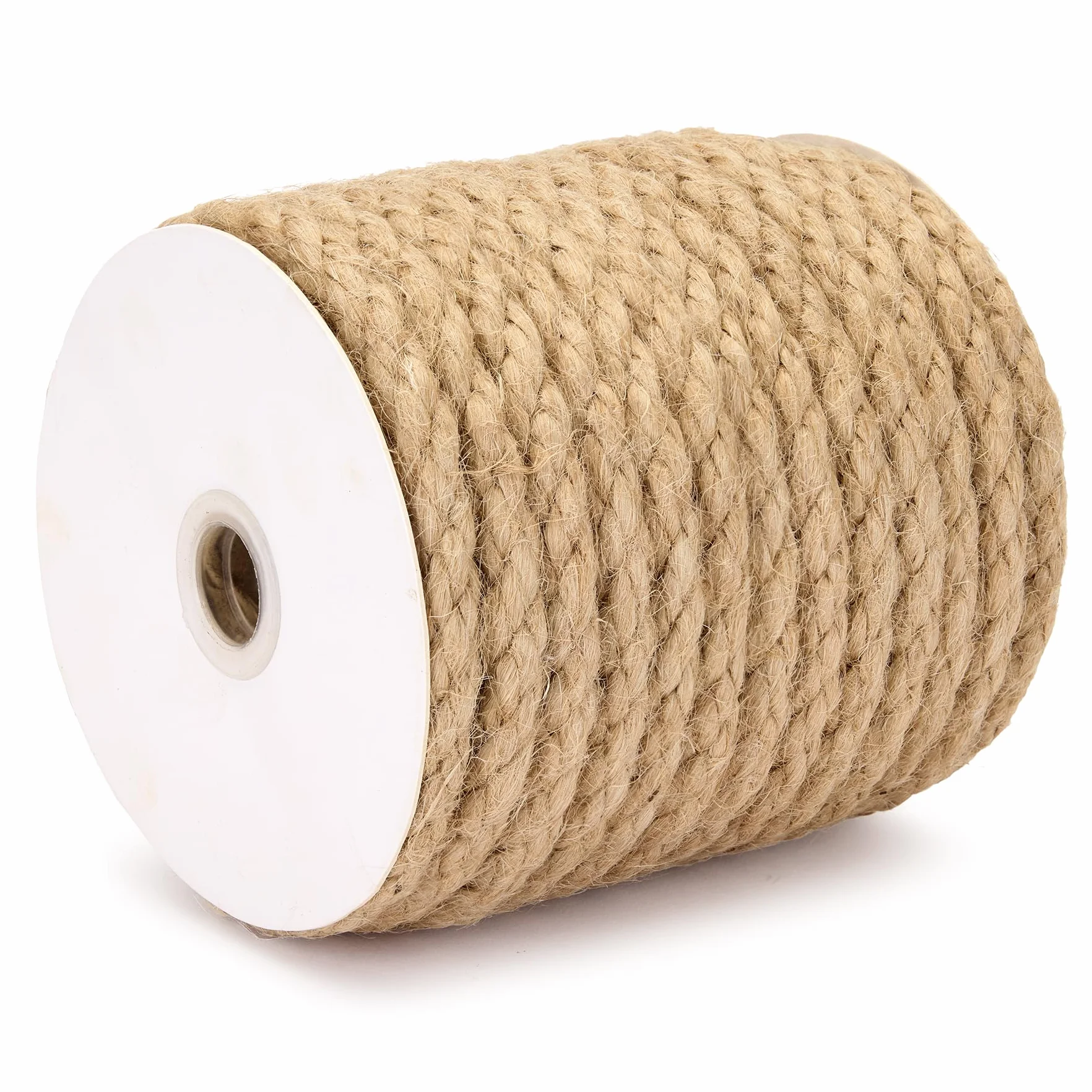 Lina jutowa skręcona 12 mm x 10 m brązowa do majsterkowania i dekoracji