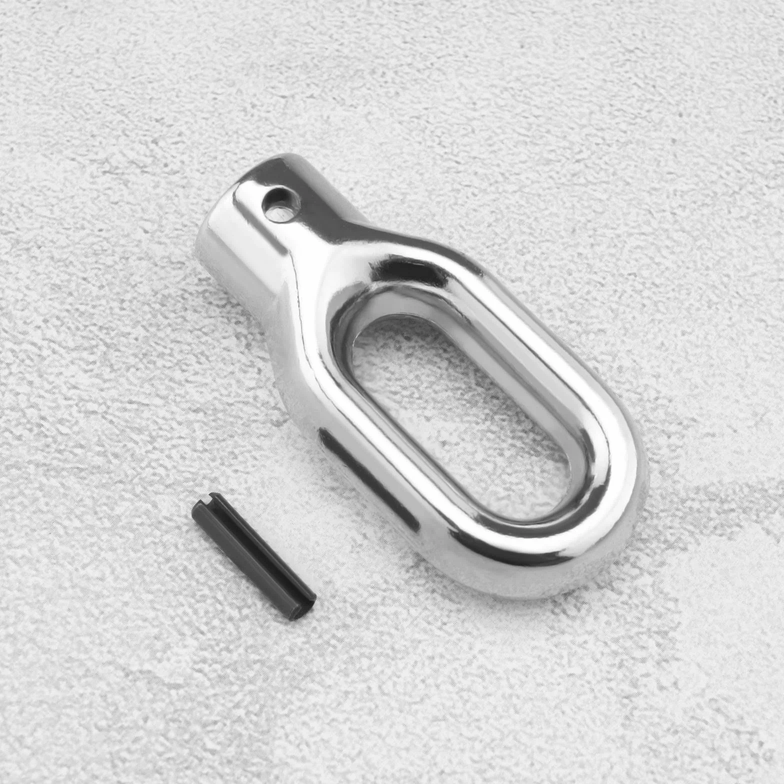 Create idea 2PCS Pier?cie? do markizy Hak do podno?nika markizy Pier?cie? do markizy Korba do podno?nika markizy Pier?cie? ze stopu aluminium Przek?adnia ?limakowa markizy 62x31,4x10mm