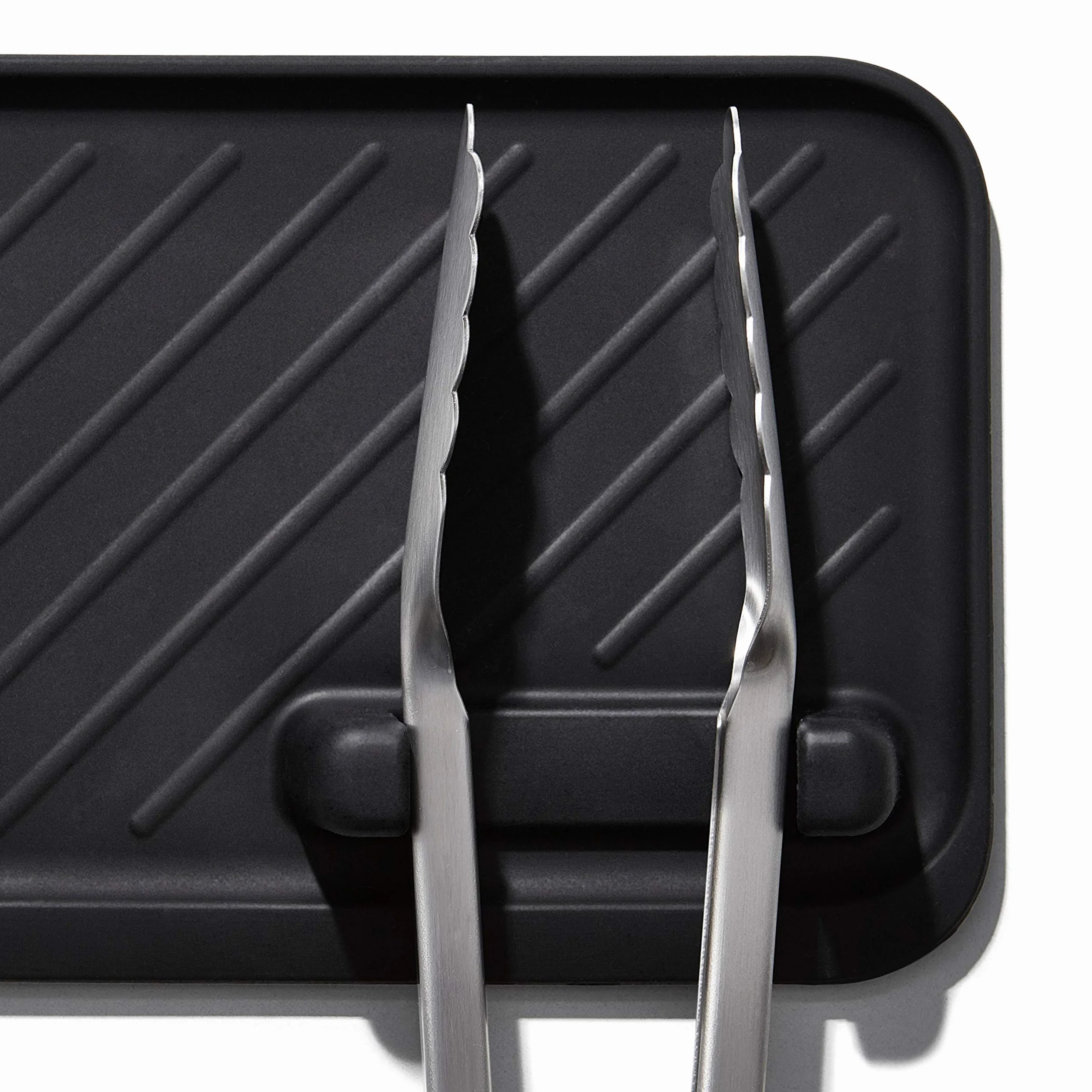OXO Good Grips podstawka na narzędzia do grillowania, czarna