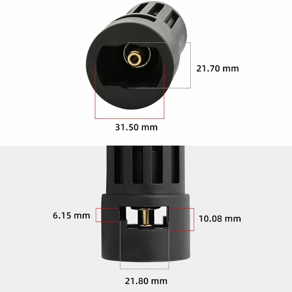 Zamiennik dla Karcher Power Washer Akcesoria Kompatybilny adapter myjki ciśnieniowej 1/4'' Quick Connect