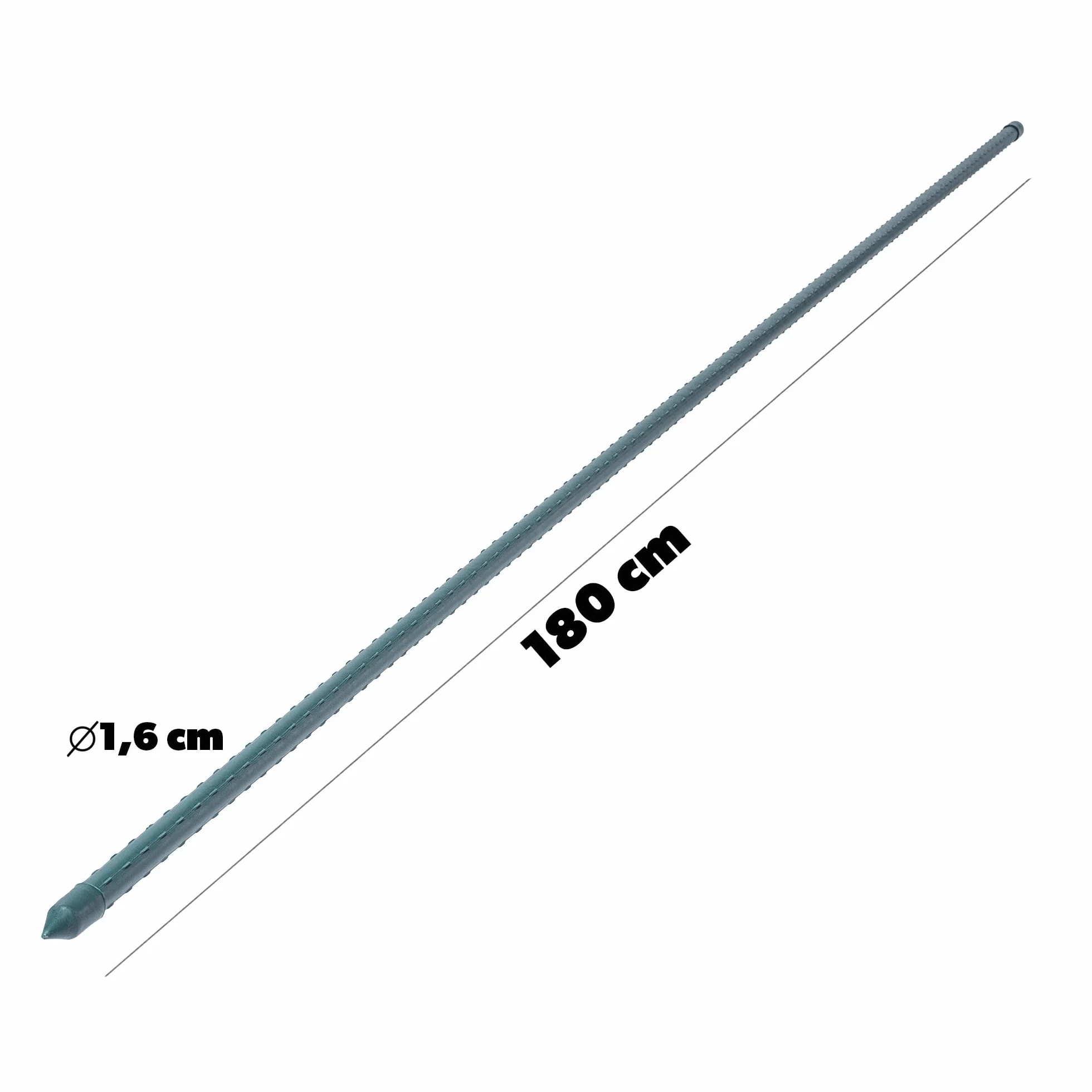 KADAX Zestaw tyczek do roślin 180 cm x 16 mm stal powlekana