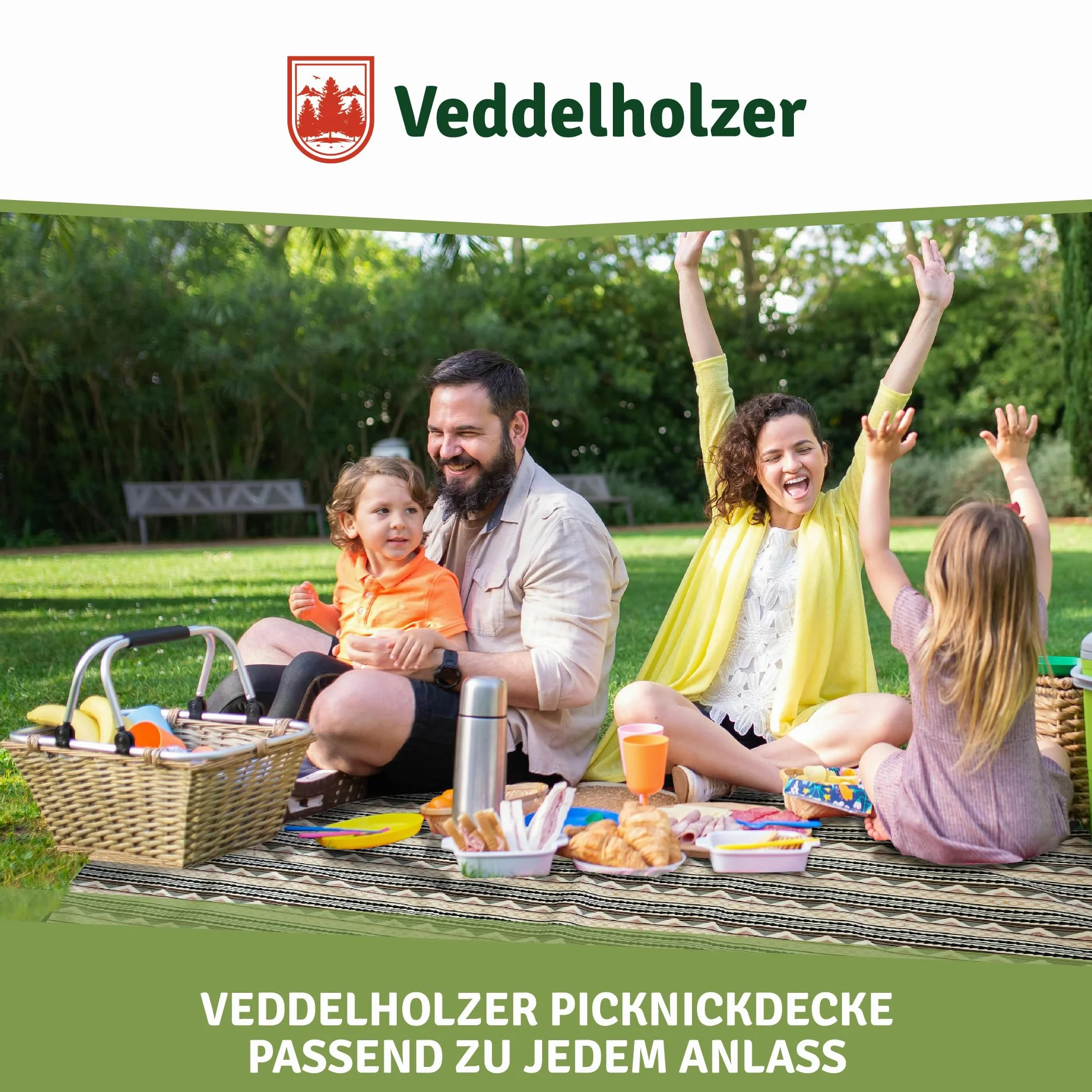 Veddelholzer Koc piknikowy (Boho)