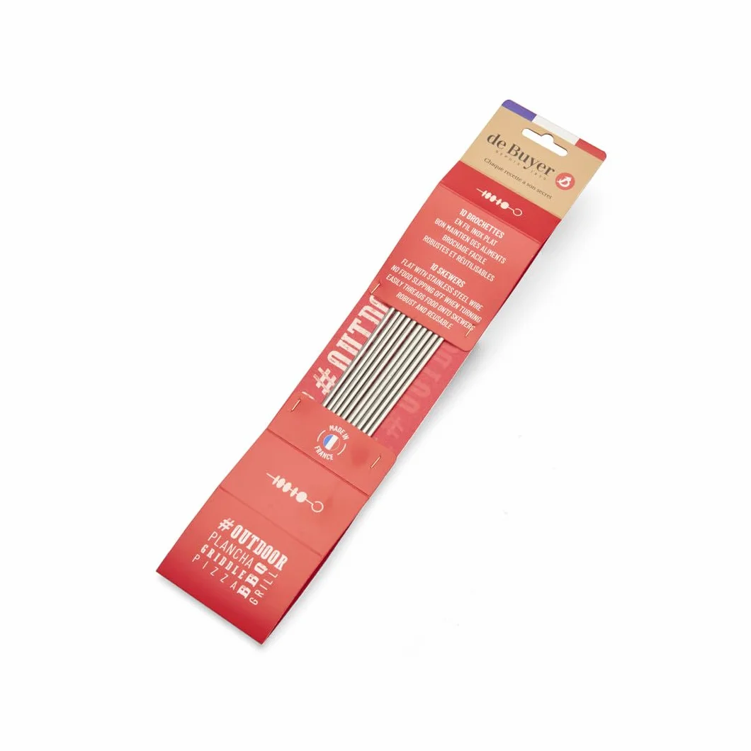 De Buyer Rożen grillowy L, 10 sztuk 25 cm