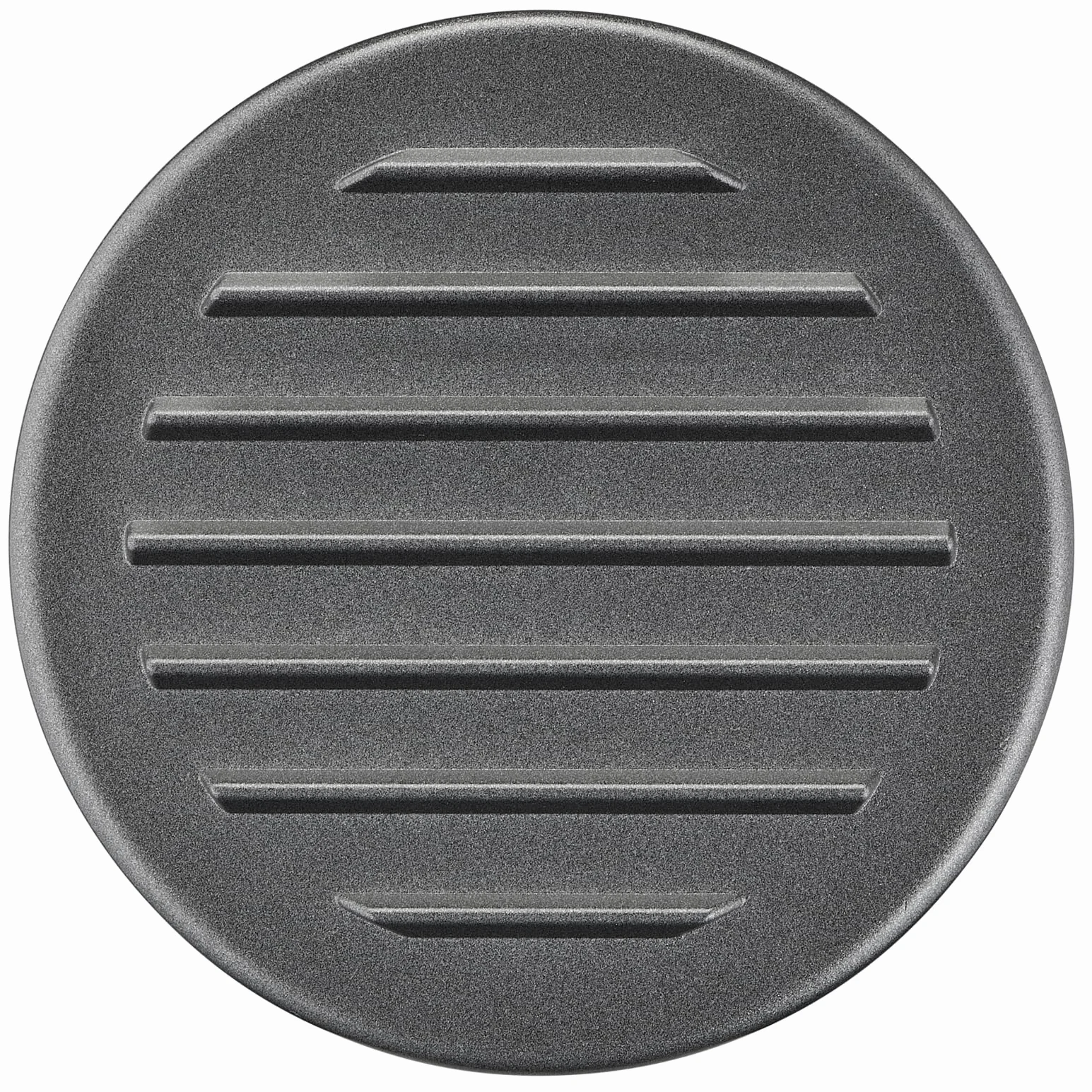 Tefal K18511 Prasa do hamburgerów, 12 cm, do doskonałych burgerów mięsnych, rybnych i warzywnych, nadaje się do mycia w zmywarce, powłoka nieprzywierająca, akcesoria do grilla, czarna/szara