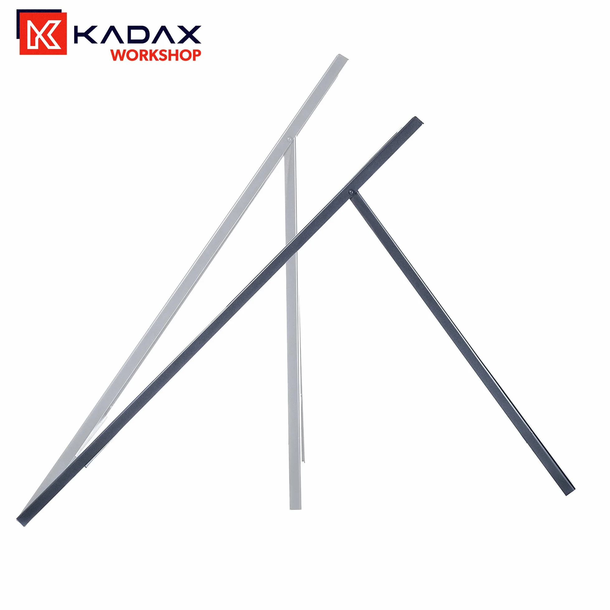 KADAX Sito budowlane oczko 2x2 cm, stalowa siatka odporna na korozję, stabilna konstrukcja, do sprawnego przesiewania piasku, kompostu, ziemi i kamieni
