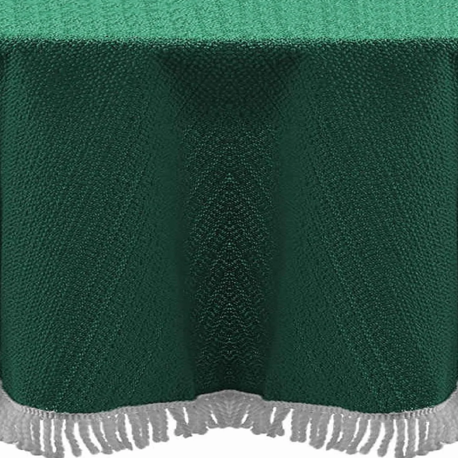 EXKLUSIV HEIMTEXTIL Obrus na stół ogrodowy 160 cm okrągły zielony antypoślizgowy