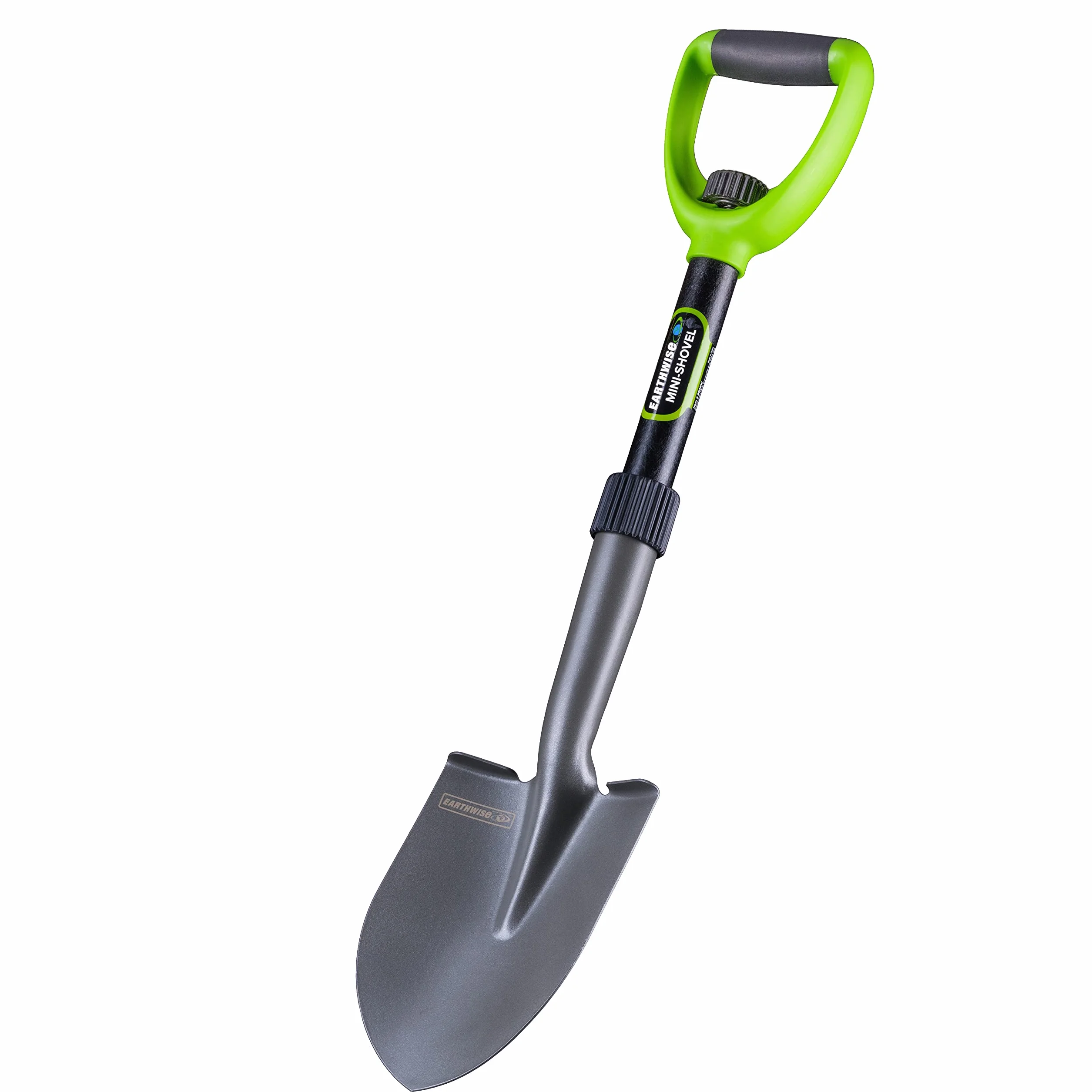 Earthwise 26,5-calowa składana mini łopata ze stali węglowej, uchwyt w kształcie litery D