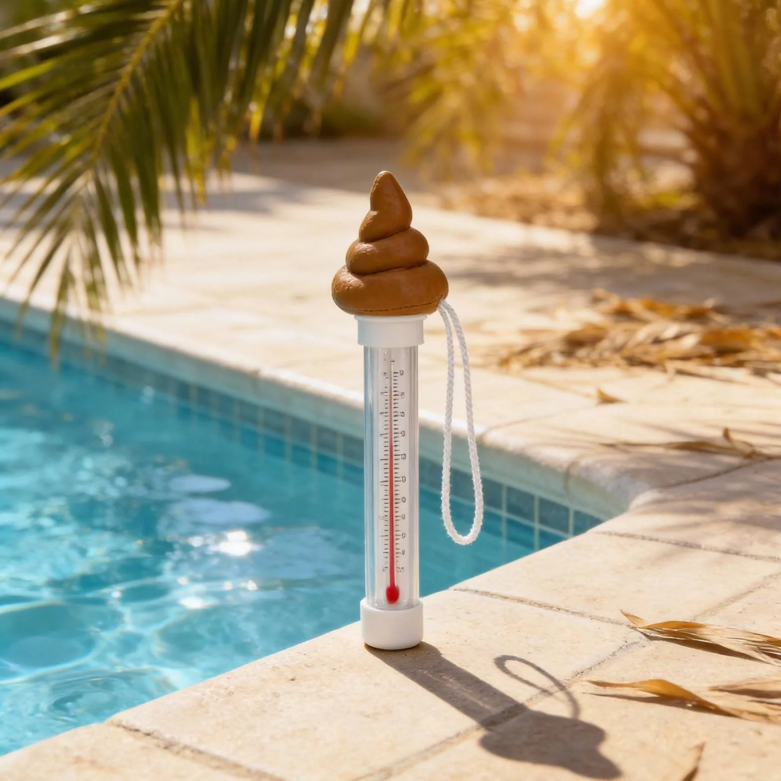 Pływający termometr do basenu i spa, wodoodporny, duży wyświetlacz temperatury