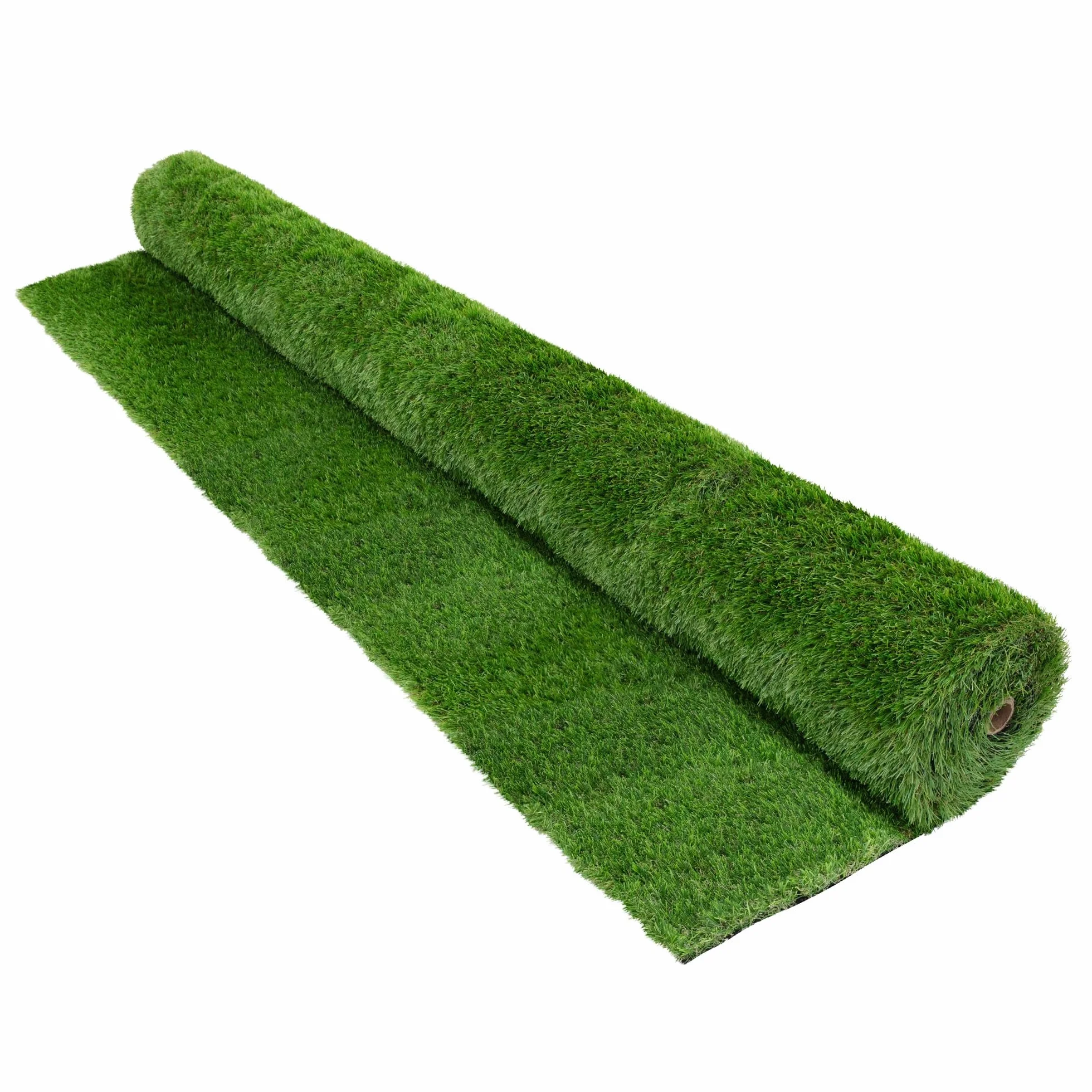 ECD Germany rolka sztucznej trawy 150x100 cm 1,5 m² zielony trawnik sztuczny dywanik trawnikowy na balkon taras ogród wodoprzepuszczalna UV 18 mm odporna na warunki atmosferyczne trwala i estetyczna