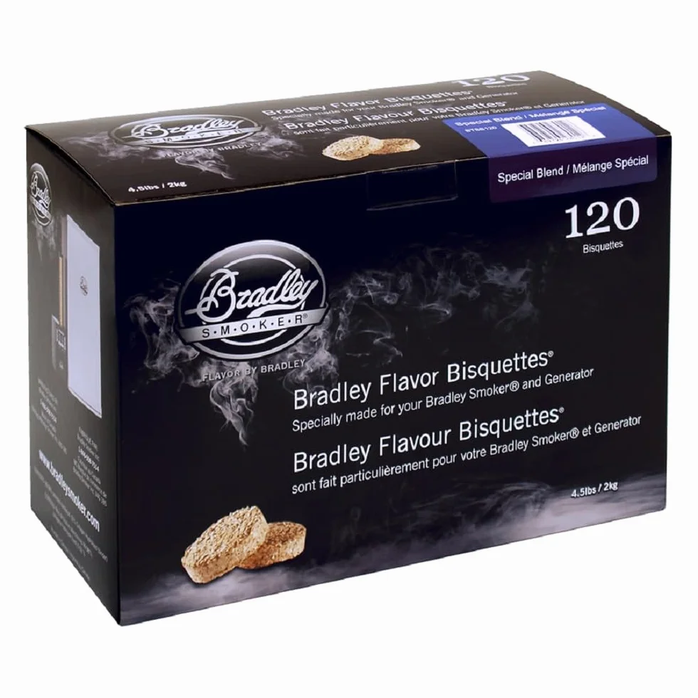 Bradley Smoker Bisquettes do grillowania, specjalna mieszanka, 120 szt