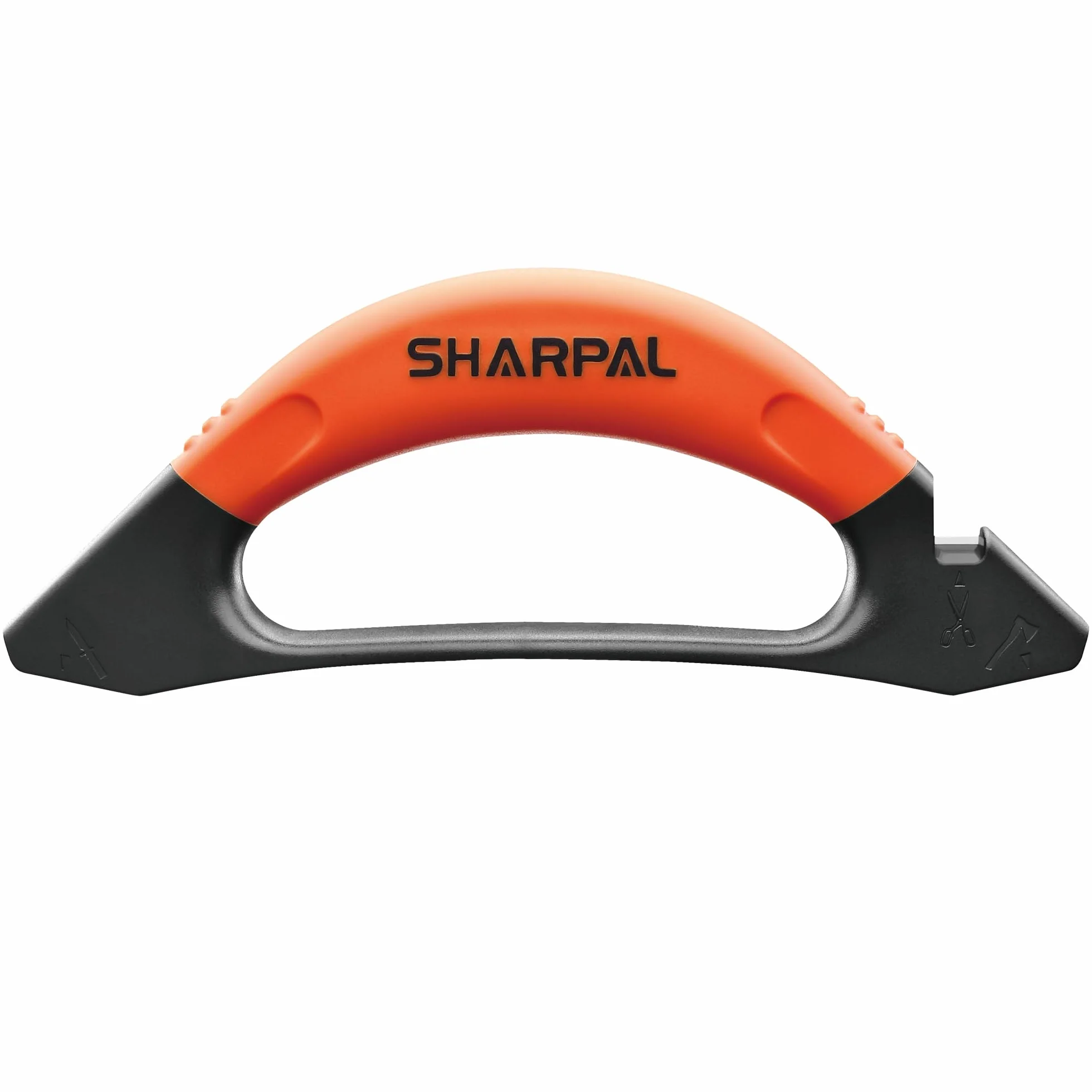 Sharpal 112N 3-w-1 nóż do ostrzenia siekiery toporek i nożyczki Ostrzałka do narzędzi ogrodowych