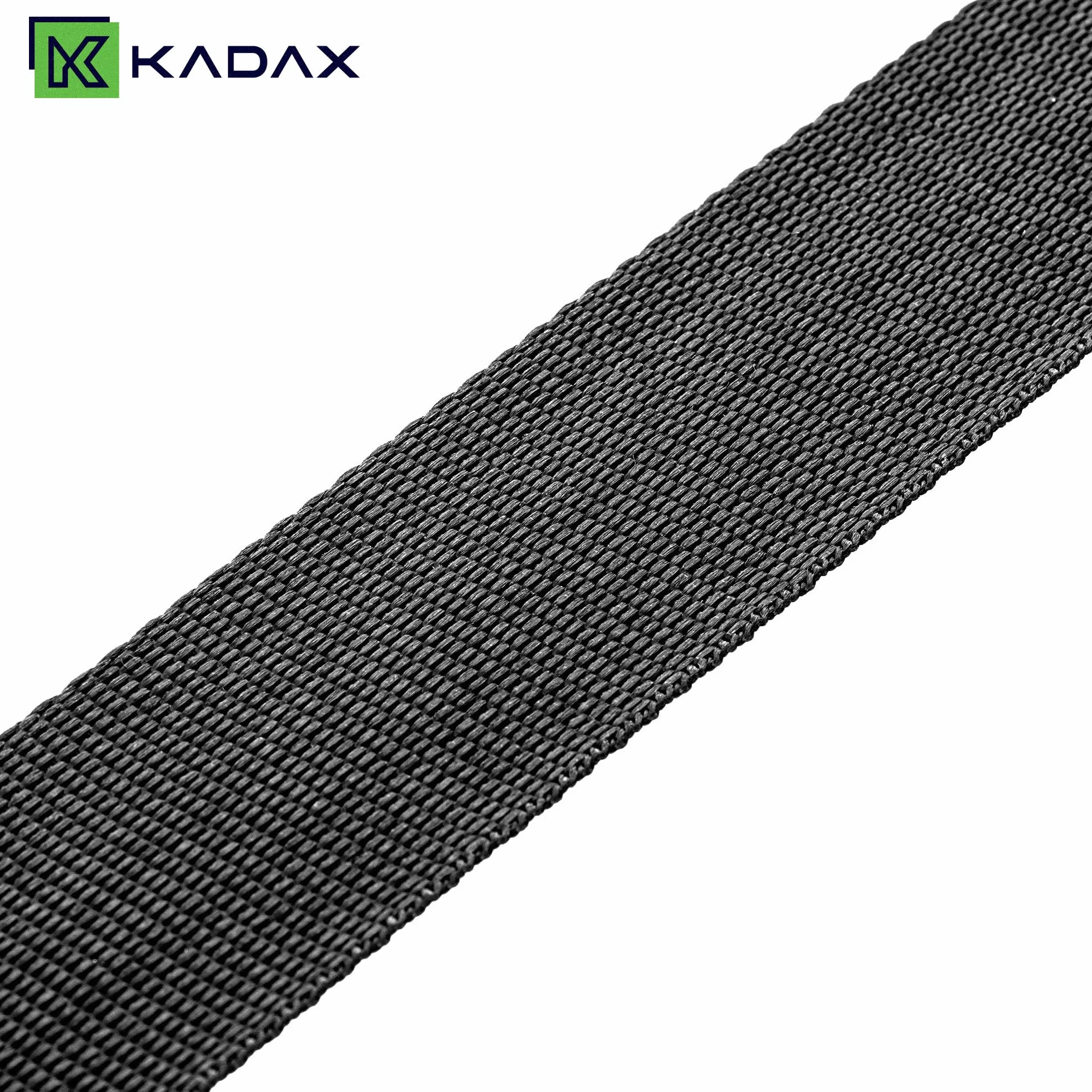 Taśma do wiązania drzew 40mm x 50m czarny polipropylen KADAX