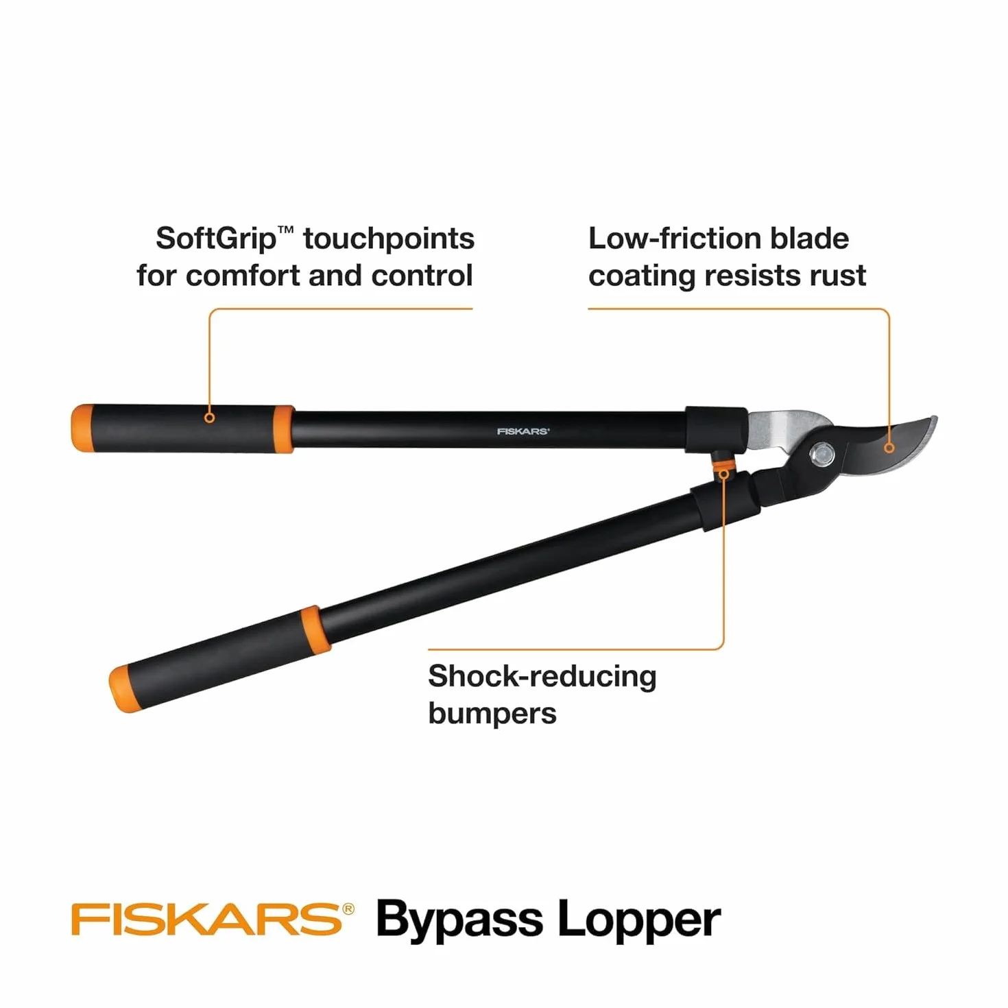 Fiskars 391461-1003 Bypass-Baumschere, 28 Zoll