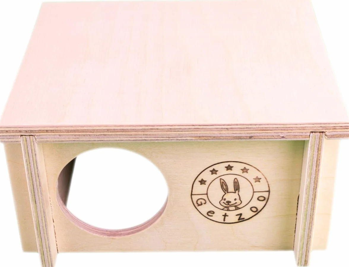 Getzoo Dsungi domek jednokomorowy z drewna brzozowego 15x12x8 cm