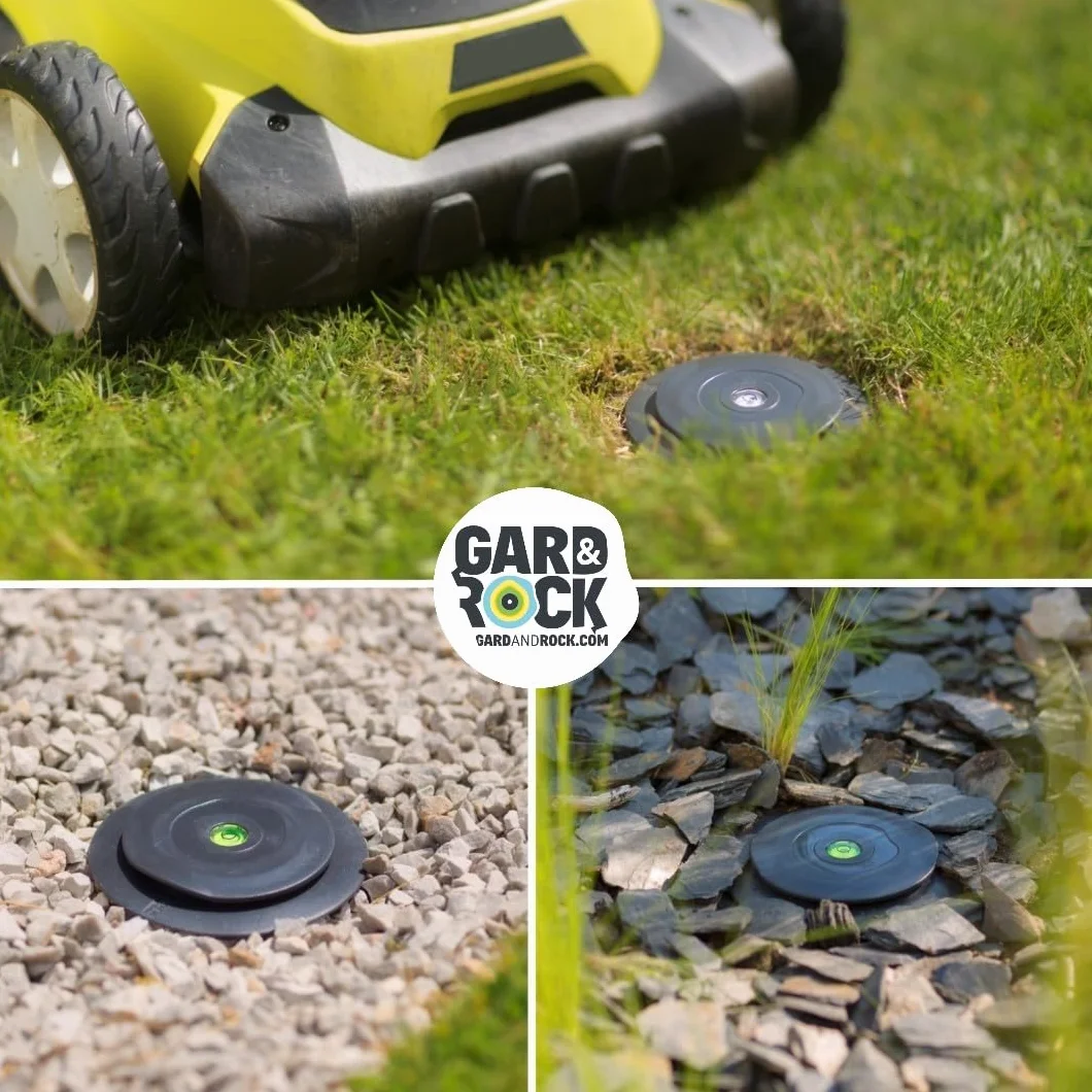 GARD & ROCK - PODSTAWA ŚRUBOWA z aluminium, zrównana z podłożem - Do przykręcenia lub zakotwienia w każdego rodzaju podłożu - System szybkiego mocowania