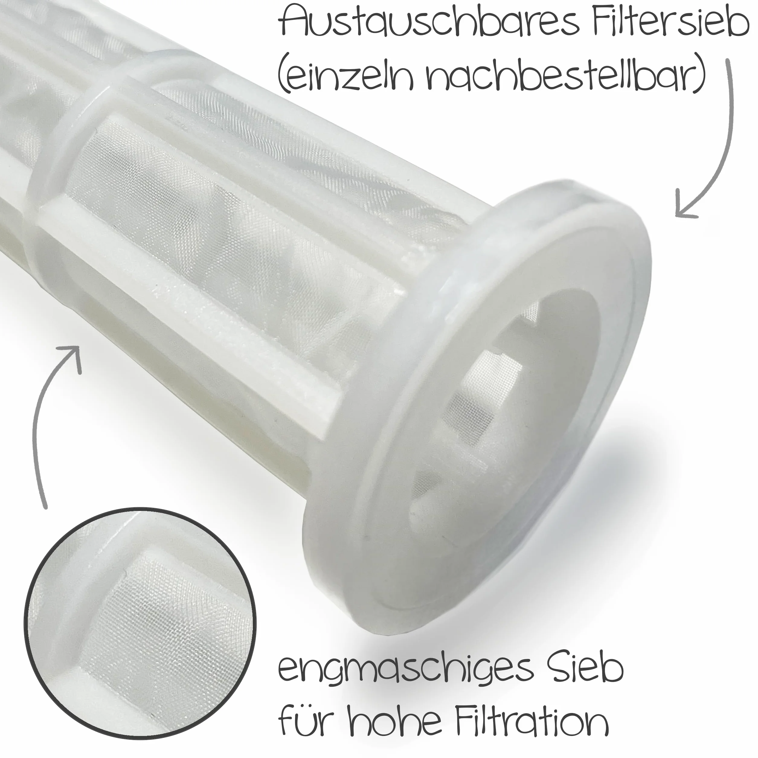 Filtr wody | do myjek wysokociśnieniowych, pompy ogrodowej, nawadniania ogrodu, kampera | przyłącze ¾ cala | pasuje do Kärcher 4.730-059.0 (w zestawie sitko zapasowe i adapter, 1 x filtr)
