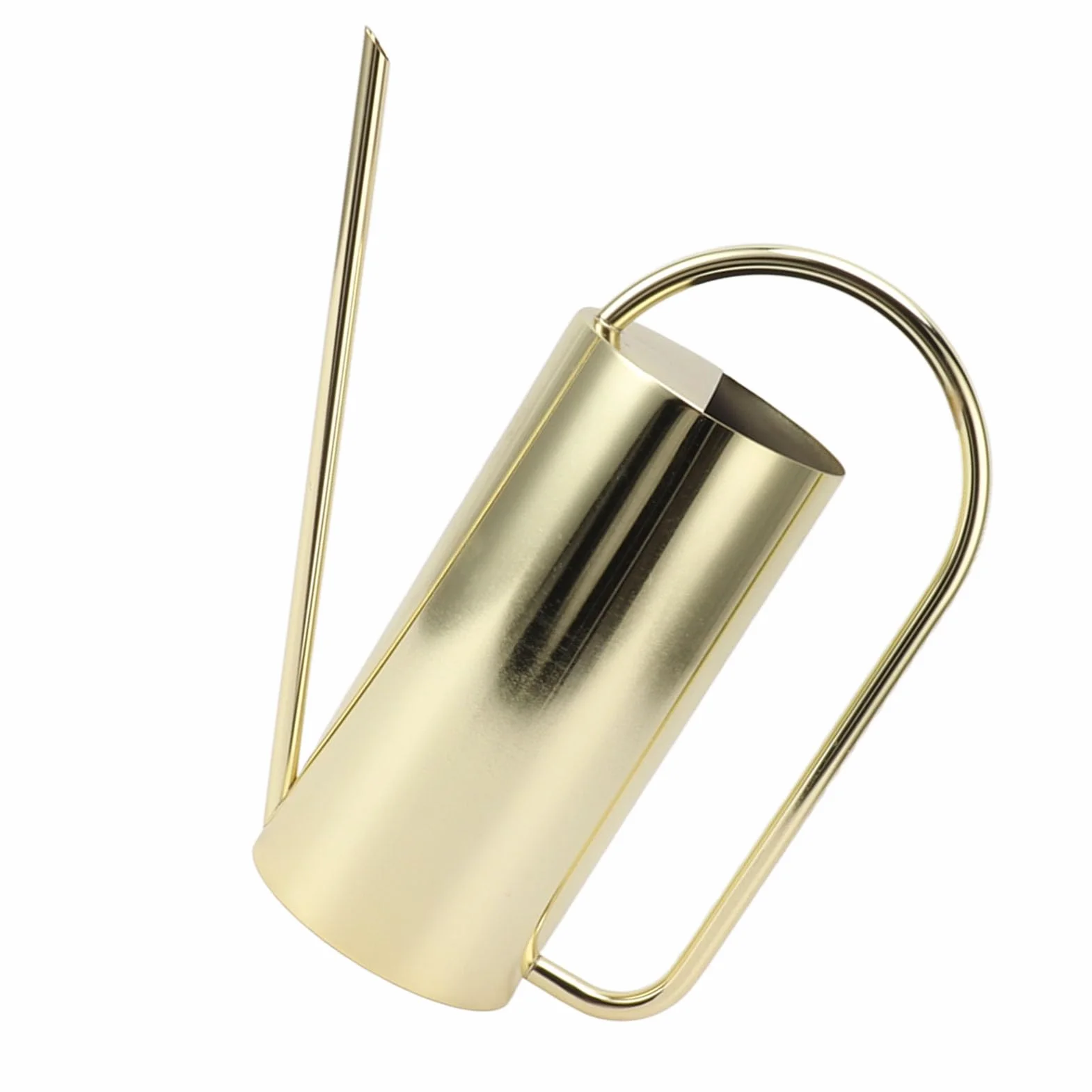 BRRNOO Konewka 1500ml Długa Wylewka do Roślin Artykuły Ogrodnicze Podlewanie Czajnika o Dużej Pojemności (GOLD)