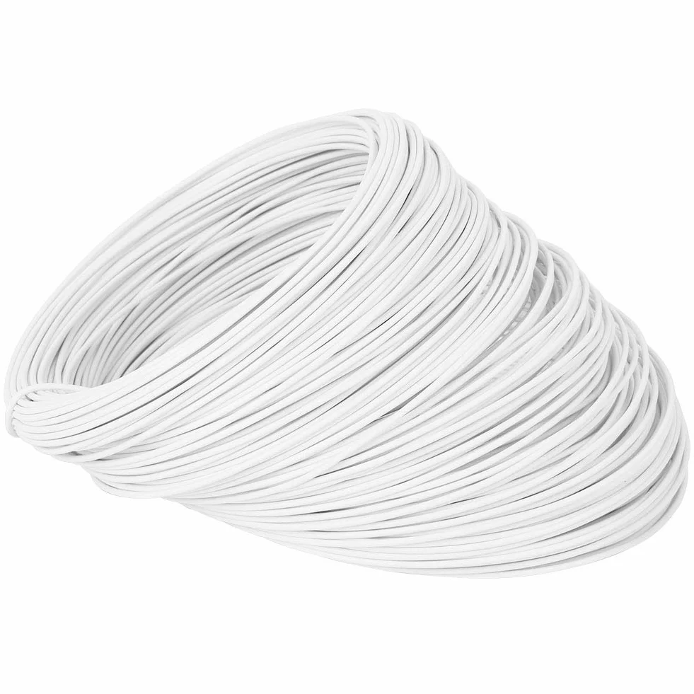 Rośliny Opaski Kablowe, 100 Metrów 0,55 Mm Opaski Ogrodowe Miękkie Skręcane Ocynkowane Elastyczne Opaski Winogrono Rattan Ogrodnictwo Winorośl Rośliny Wspinaczkowe Opaski Zaciskowe Opaski Kablowe