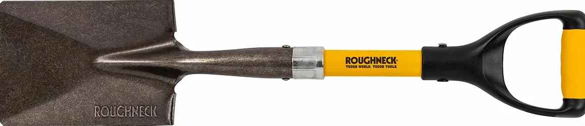 Roughneck ROU68006 Kwadratowa kompaktowa łopata, czarna, 150 x 690 mm/6 x 27 cali