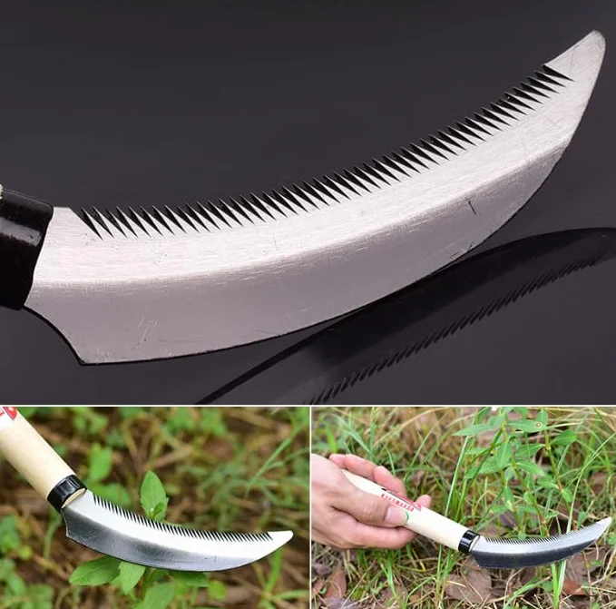 Sierp ogrodniczy z japońskiej stali szlachetnej 160 mm