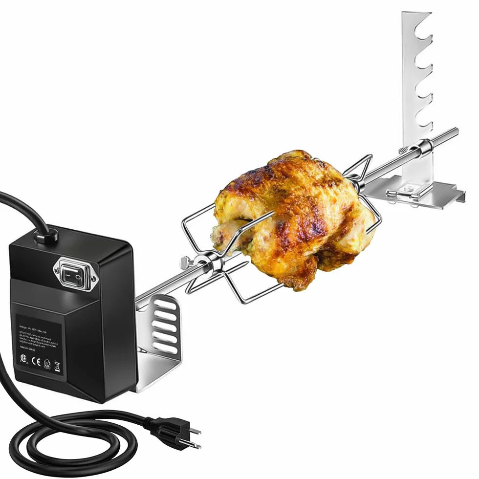 Zestaw do grilla rożnego 4 W 220 V silnik elektryczny