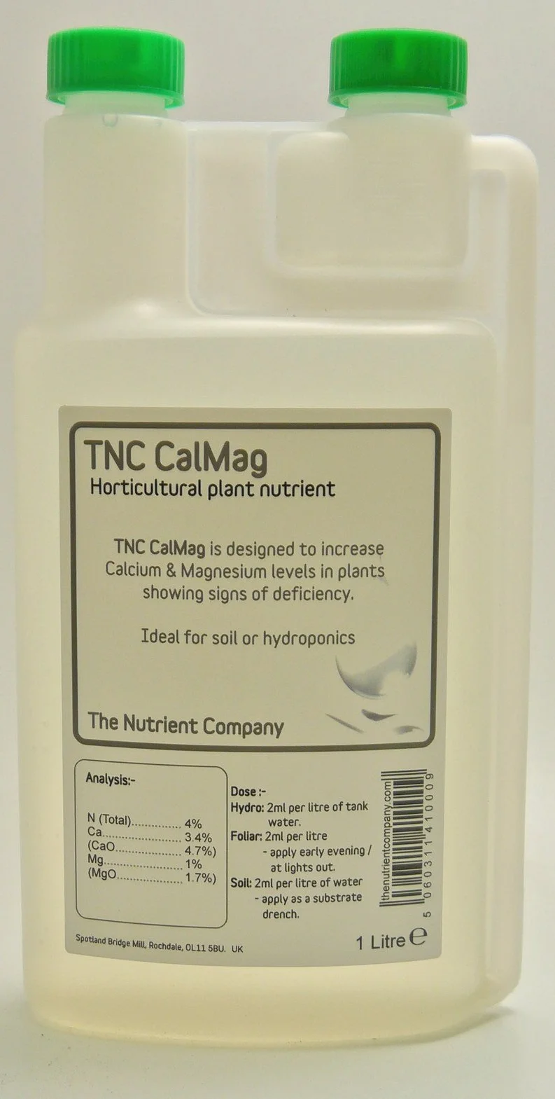 TNC CalMag 1000 ml – nawóz uzupełniający wapń i magnez dla roślin
