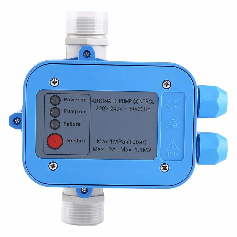 Automatische Wasserpumpensteuerung 220V-240V elektronischer Druckregler für Kreiselpumpe