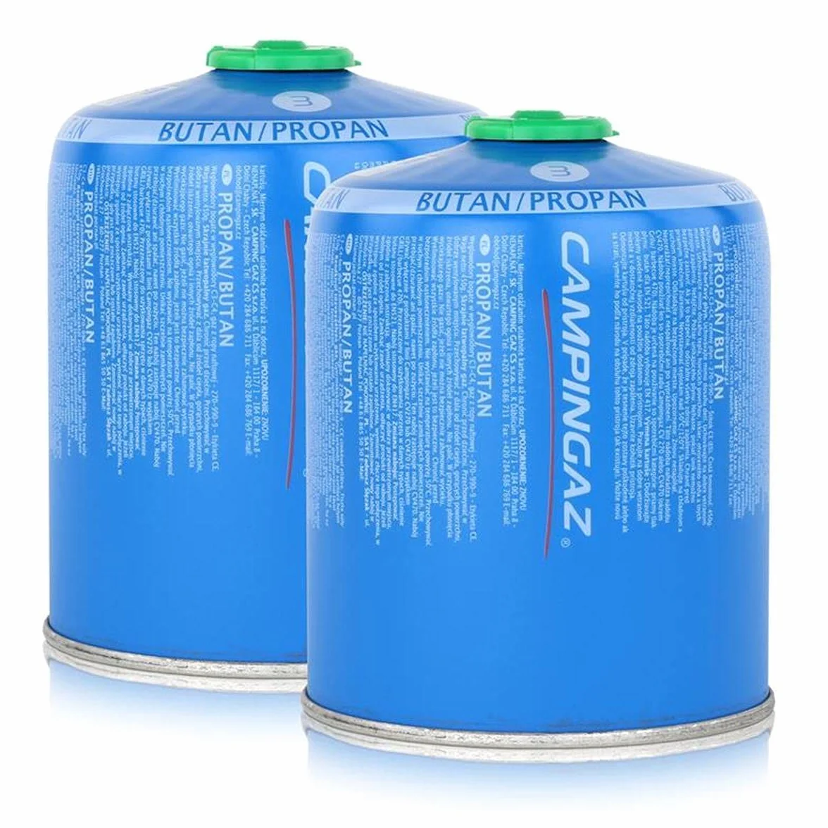 Campingaz Kartusz gazowy z zaworem CV470 Plus 450g - gaz butan/propan (opakowanie 2 sztuki)