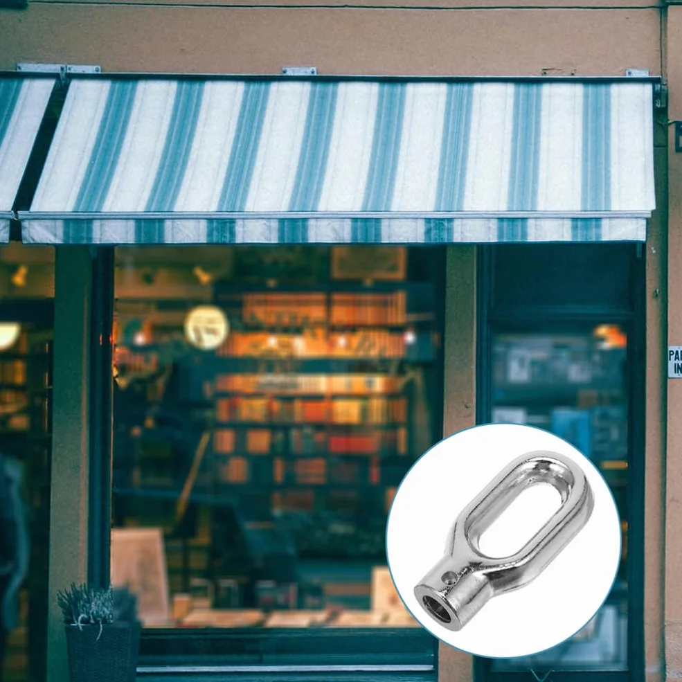 DOITOOL Sztuka Aluminiowego Haka Do Markiz Ręczny Mechanizm Rozkładania Wytrzymała Konstrukcja Do Zastosowań Zewnętrznych Idealny Osłon Przeciwsłonecznych Elegancki Design Ogrodu