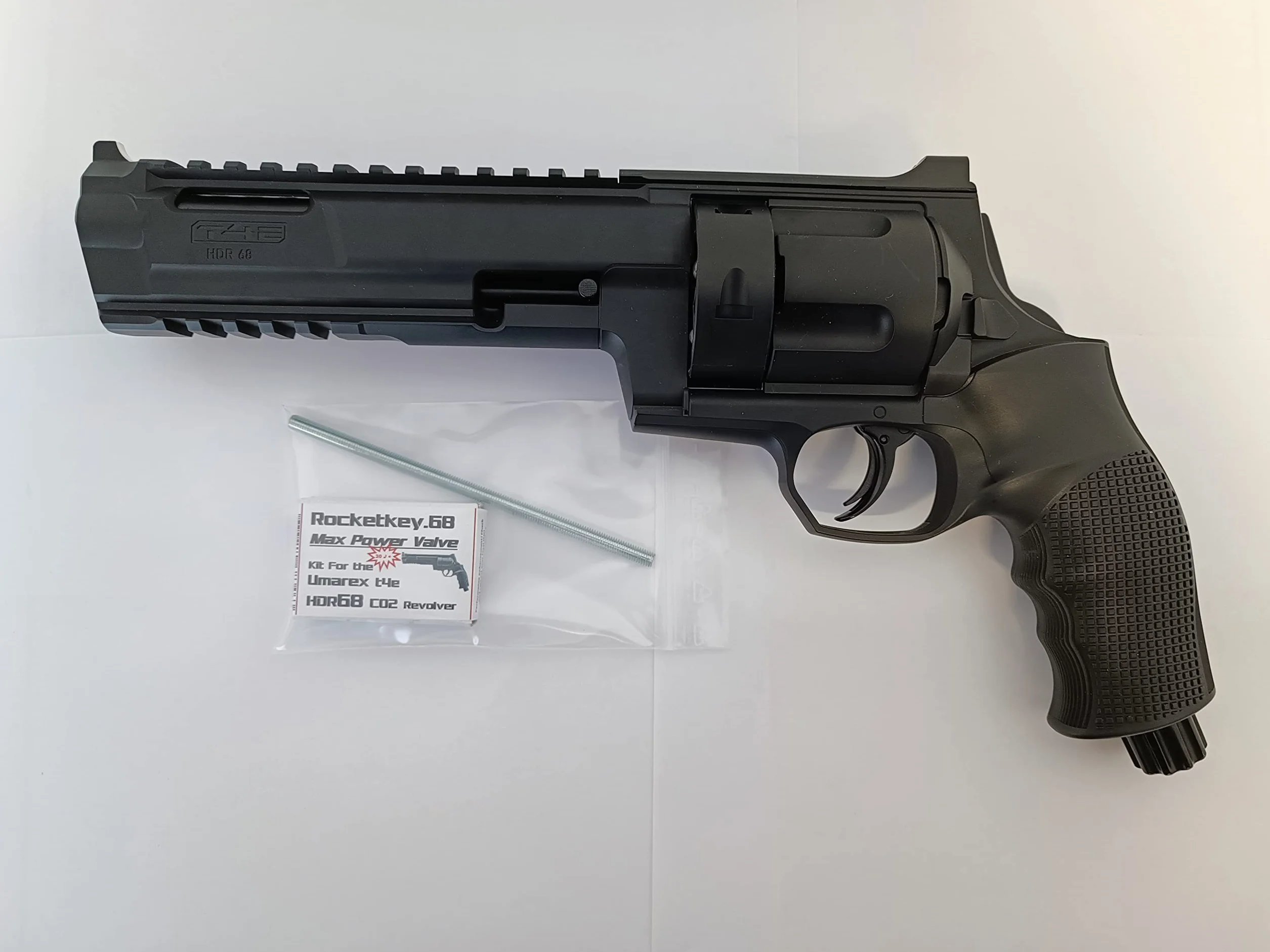 Rocketkey.50 zawór HDR50 Revolver 16 Joule Full Power valve tuning