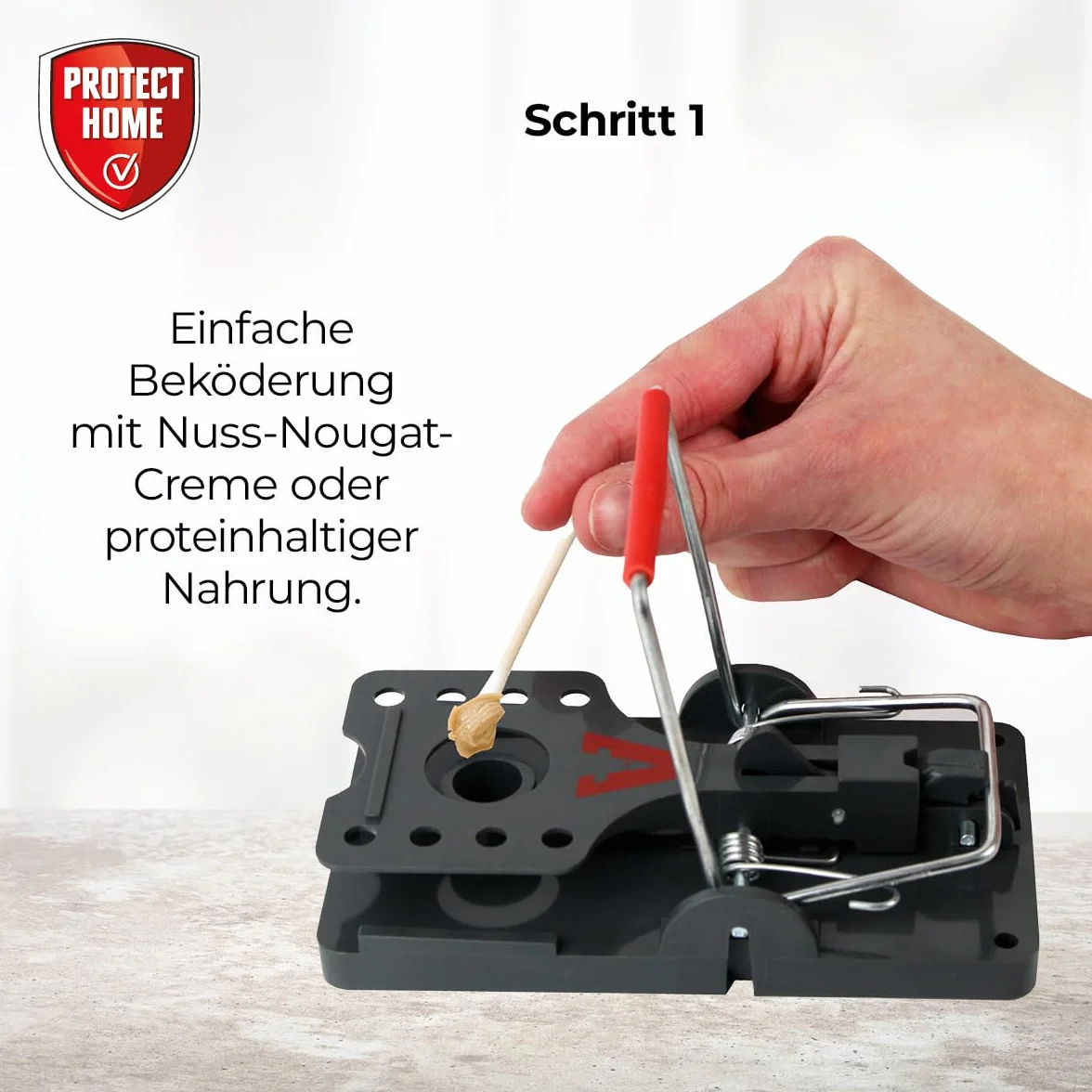PROTECT HOME Pułapka na szczury Click 2 sztuki beżowa