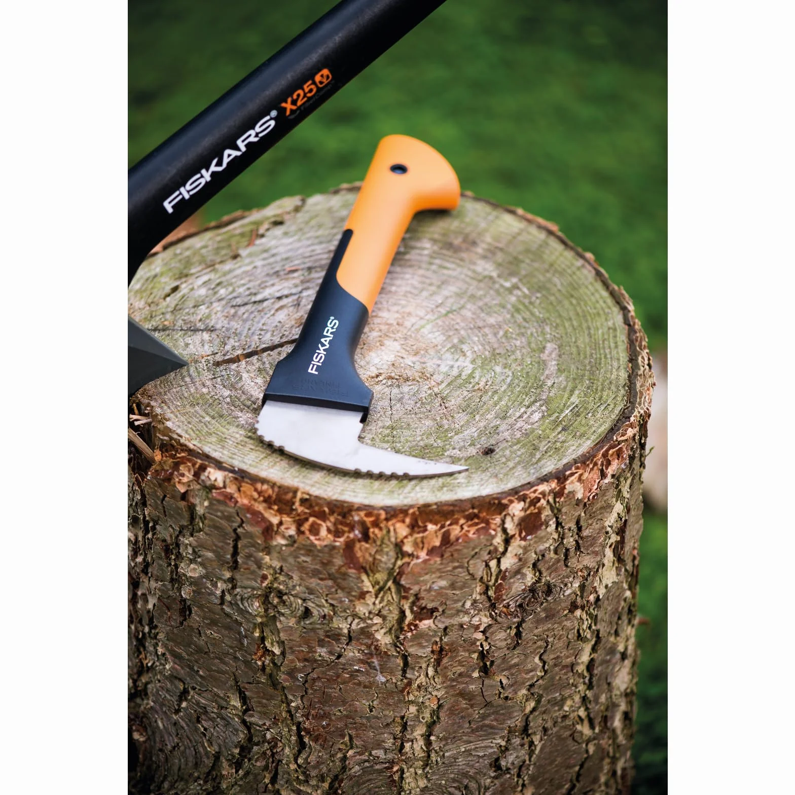 Fiskars WoodXpert Capina do podnoszenia pni, ostrze ze stali hartowanej, 34,8 cm, czarno-pomarańczowa