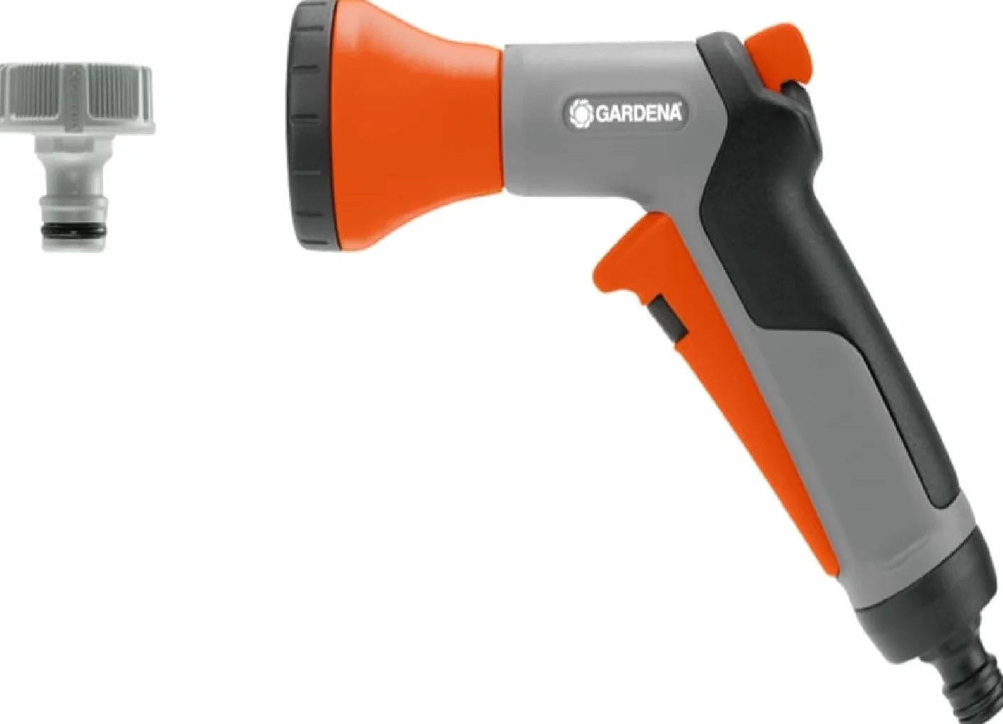 Gardena wąż spiralny 10 m średnica 9 mm zestaw z pistoletem zraszającym 4647-20