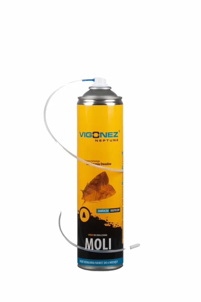 Spray przeciw molom 600 ml – Długotrwała ochrona, bezwonny