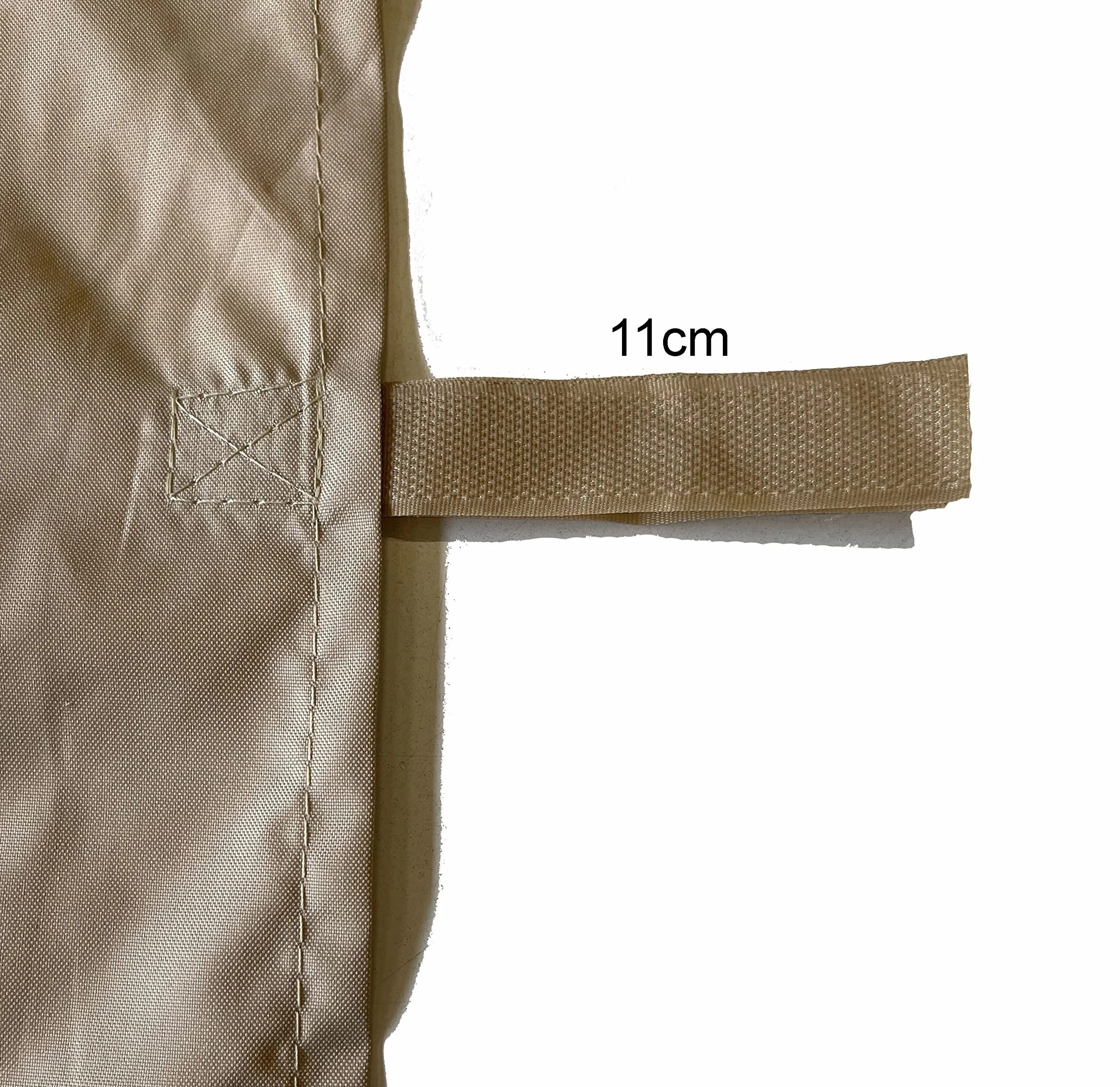 QUICK STAR panele boczne z okienkiem PCW 300x193 cm do pawilonu Sahara 3x3 m piaskowy