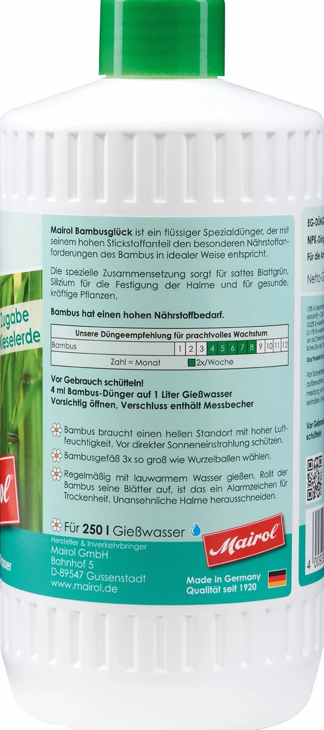 Mairol Bamglück nawóz bambusowy Liquid 1000 ml