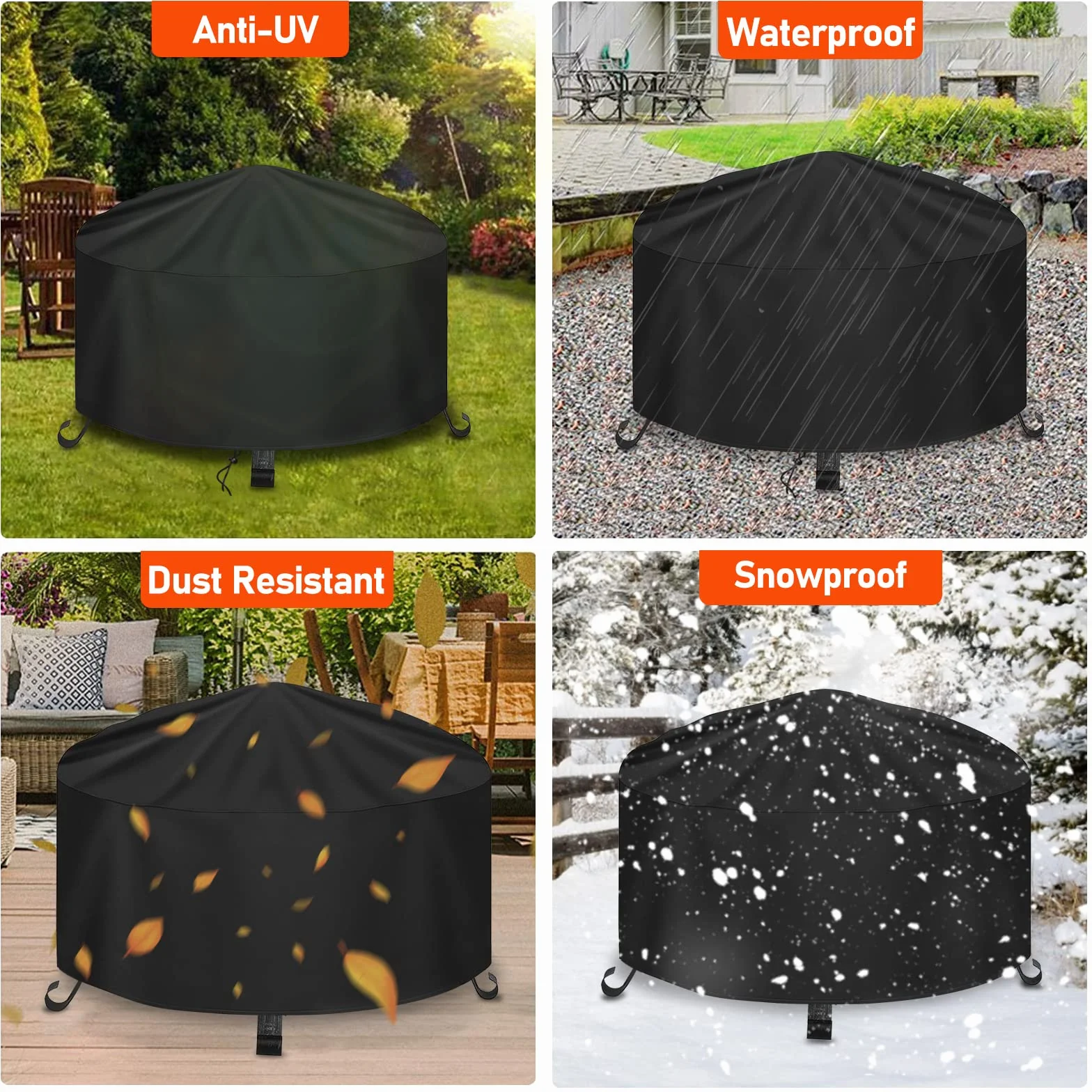 Tkanina Oxford 600D odporna na warunki atmosferyczne UV na taras ogród grill