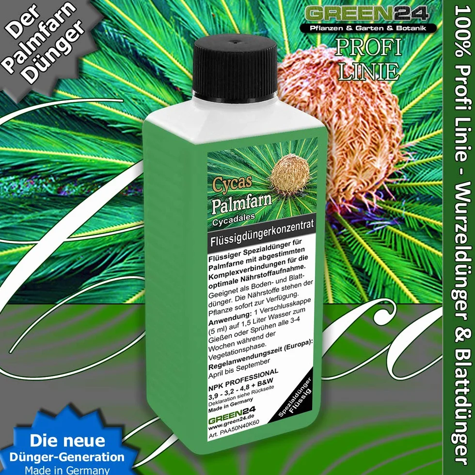 GREEN24 Nawóz Palmfarn Cycas, nawóz płynny premium z profesjonalnej linii