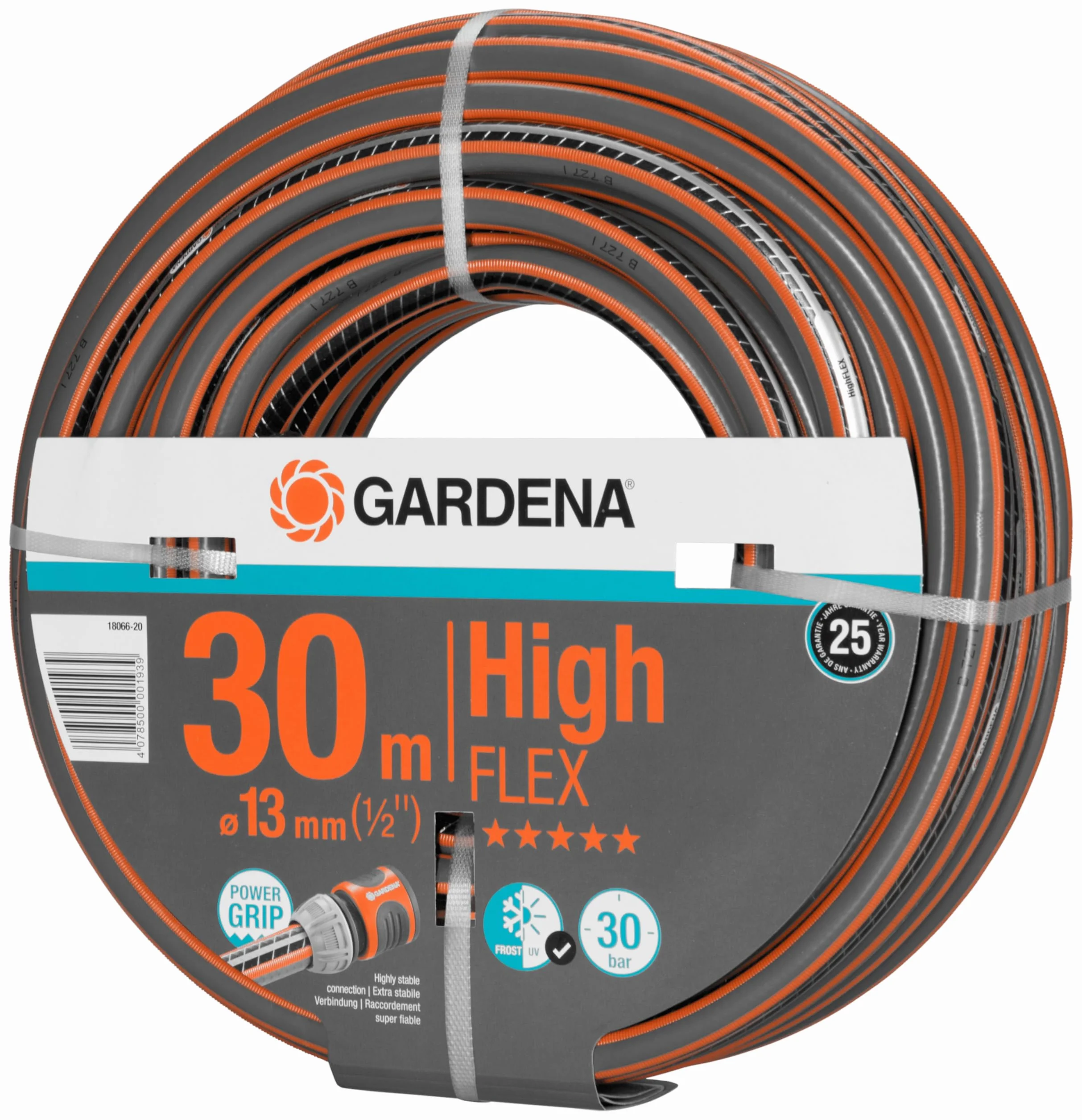 Gardena Comfort HighFLEX wąż ogrodowy 13 mm (1/2") 30 m ciśnienie rozrywające 30 barów UV