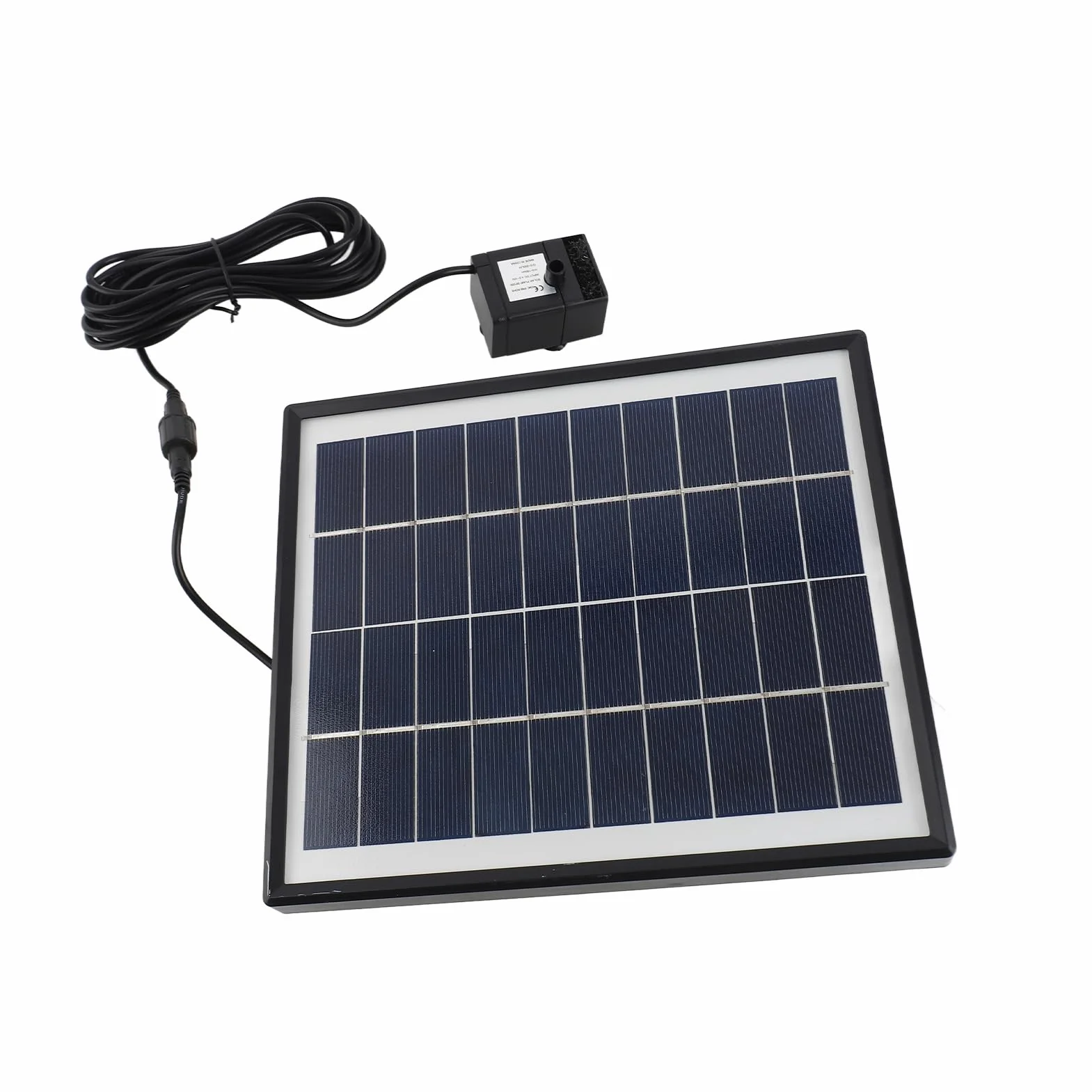Solarna pompa wodna 200 l/h 6,5 W 10 V 6 trybów fontanny 8 dysz