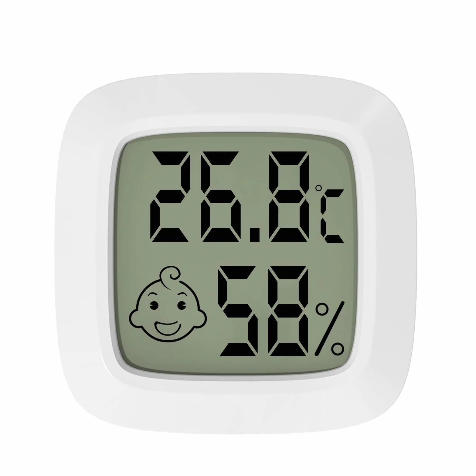 Cyfrowy termometr z higrometrem pokojowym LCD mini wewnętrzny miernik temperatury do szklarni