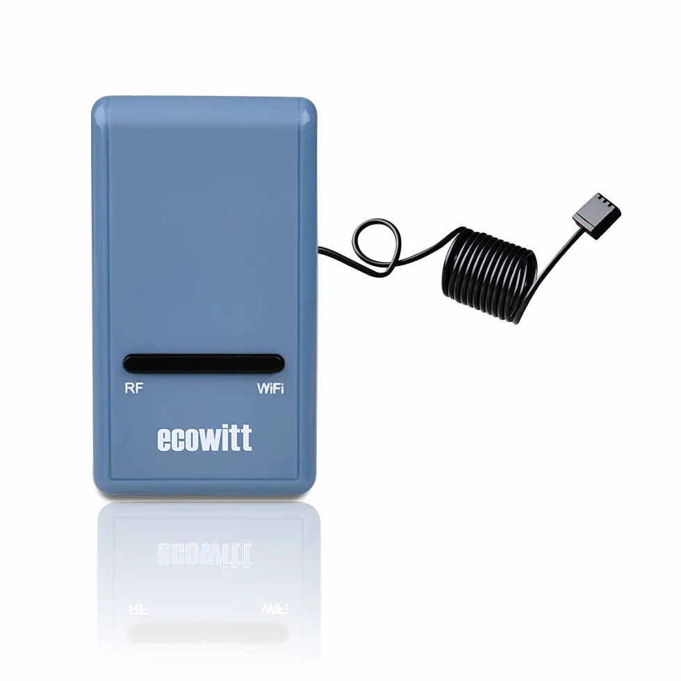Ecowitt GW1100 Bezprzewodowa bramka do stacji pogodowej termometr higrometr ciśnienie barometryczne